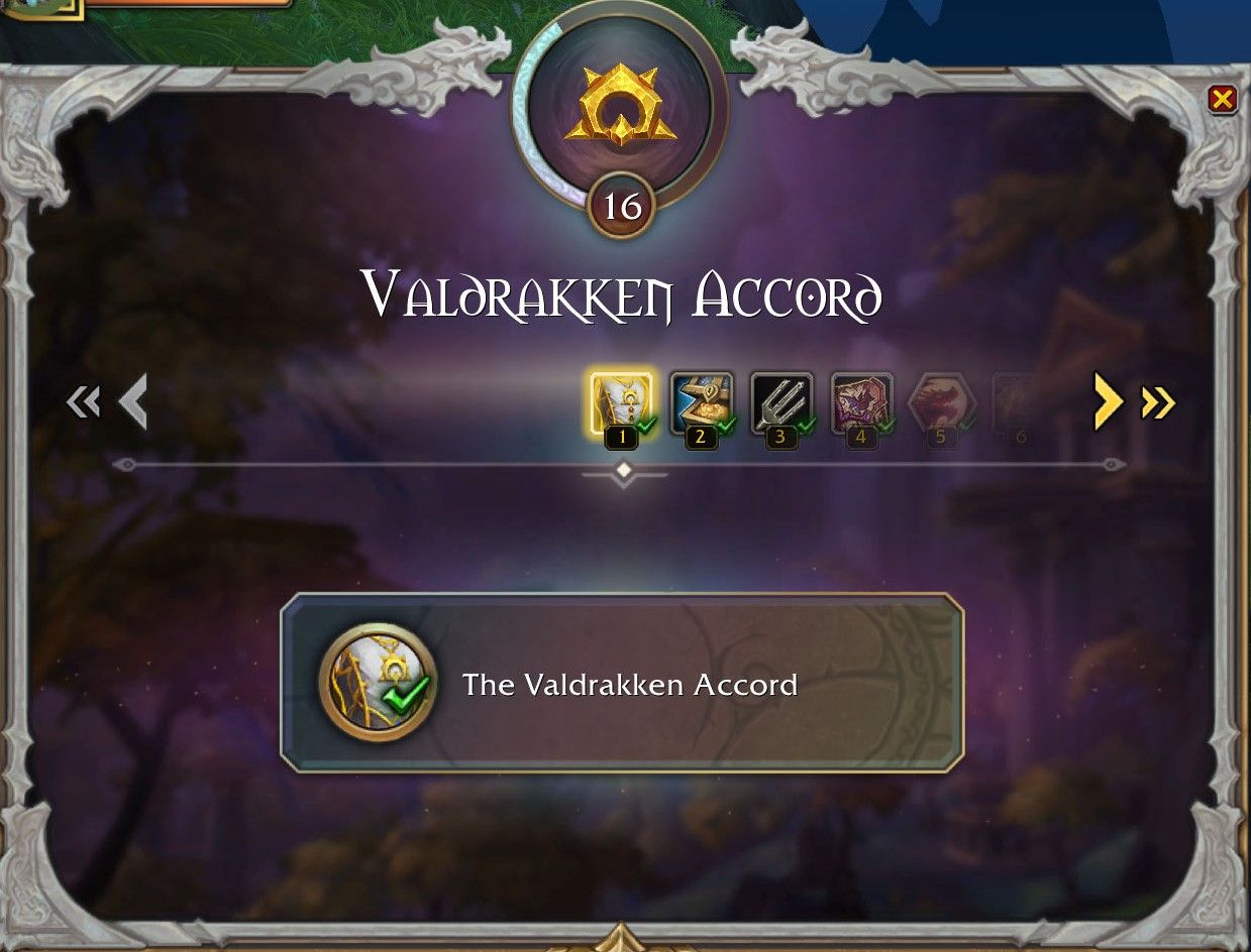 WoW Valdrakken Accord renown track