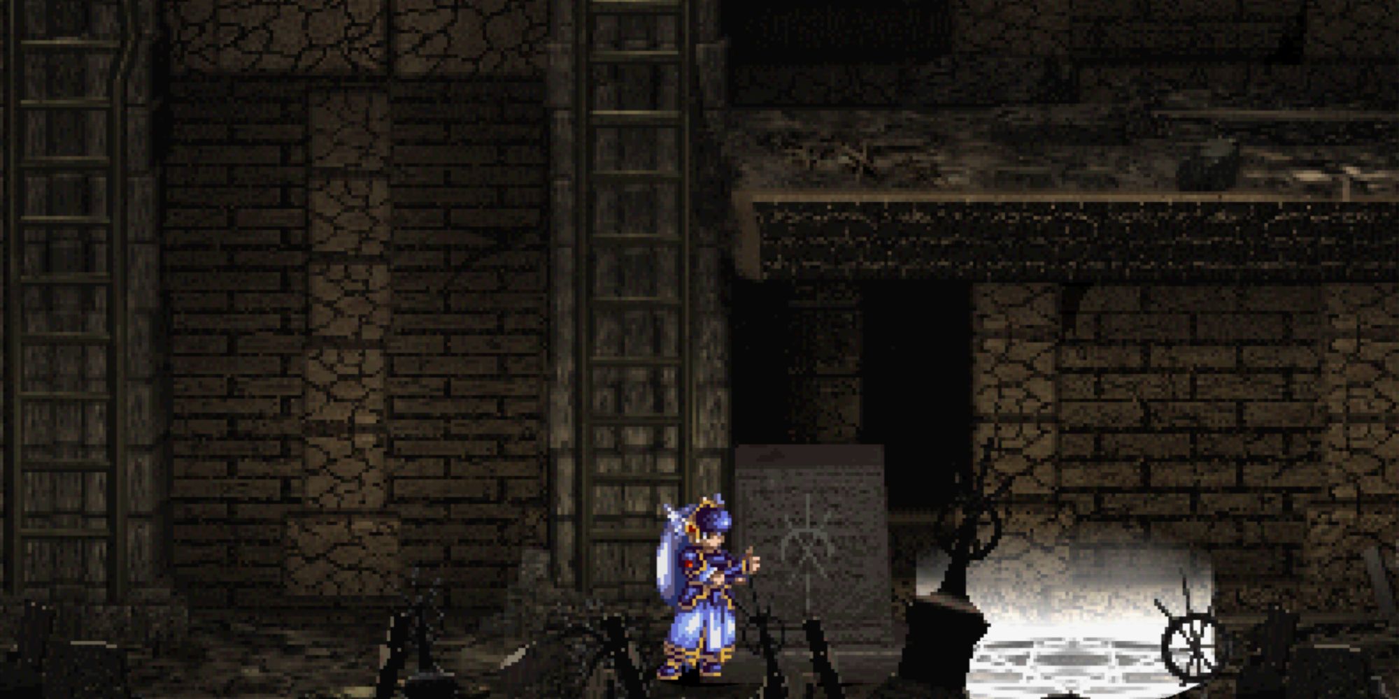 Valkyrie Profile Lenneth - Solde Catacombs Pushing slab