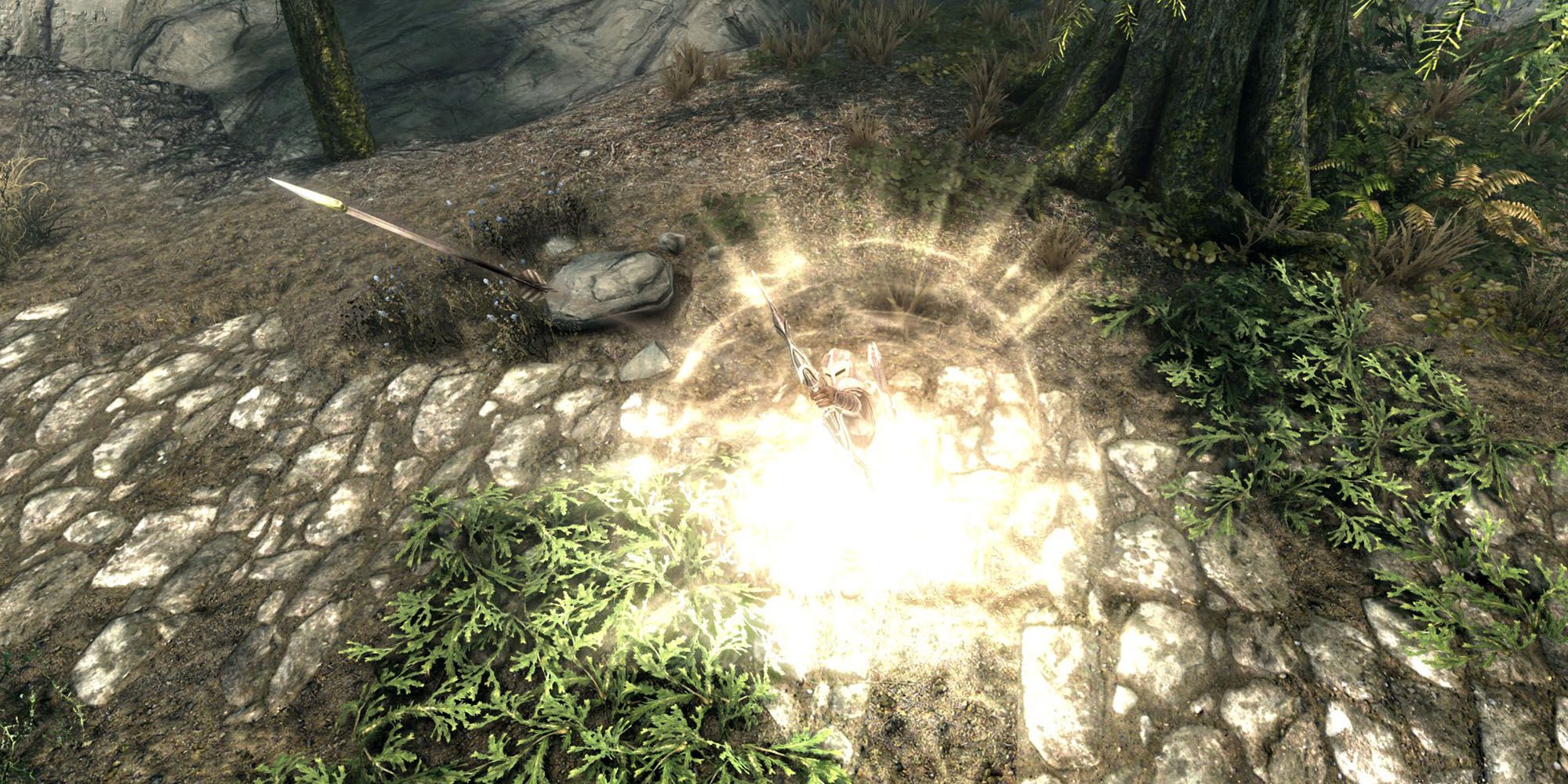 Dawnguard Acolypte Sunhallowed Arrow Shooting Sun Auriel's Bow