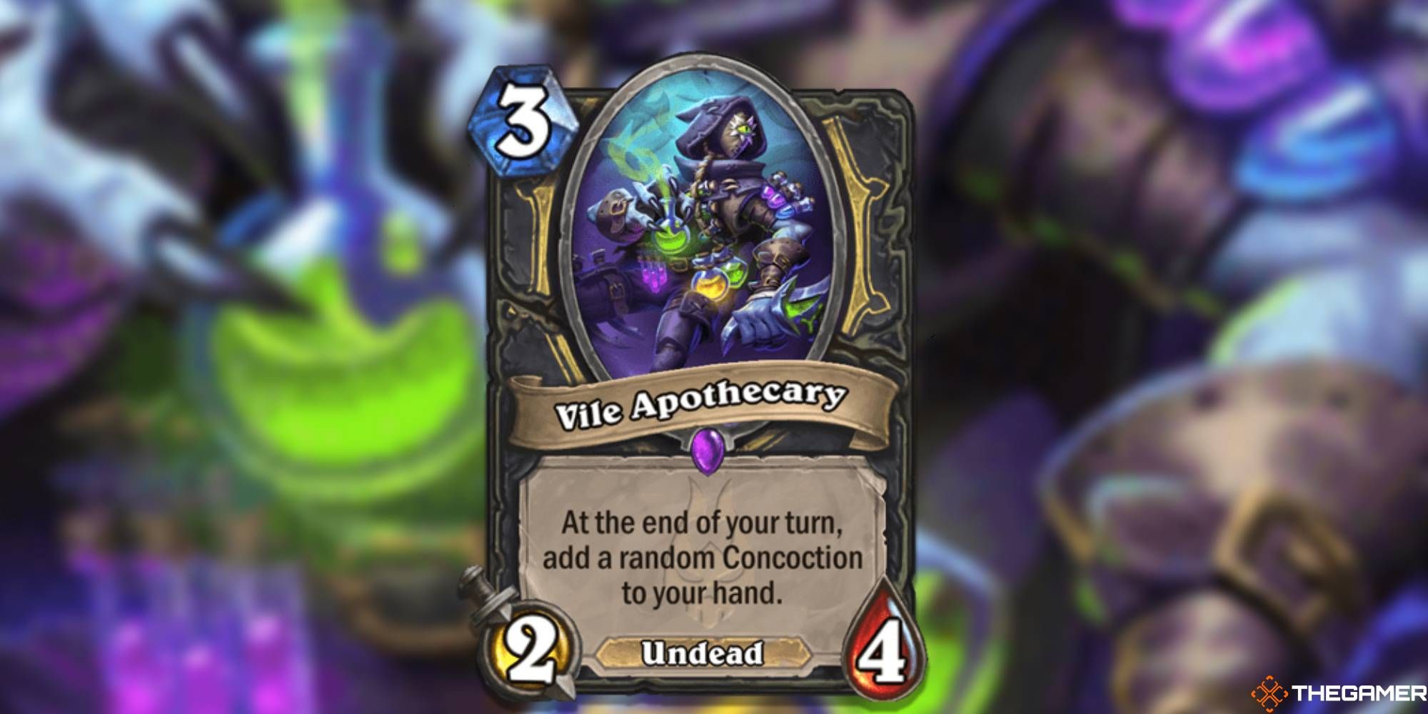 Vile Apothecary Hearthstone March of the Lich King