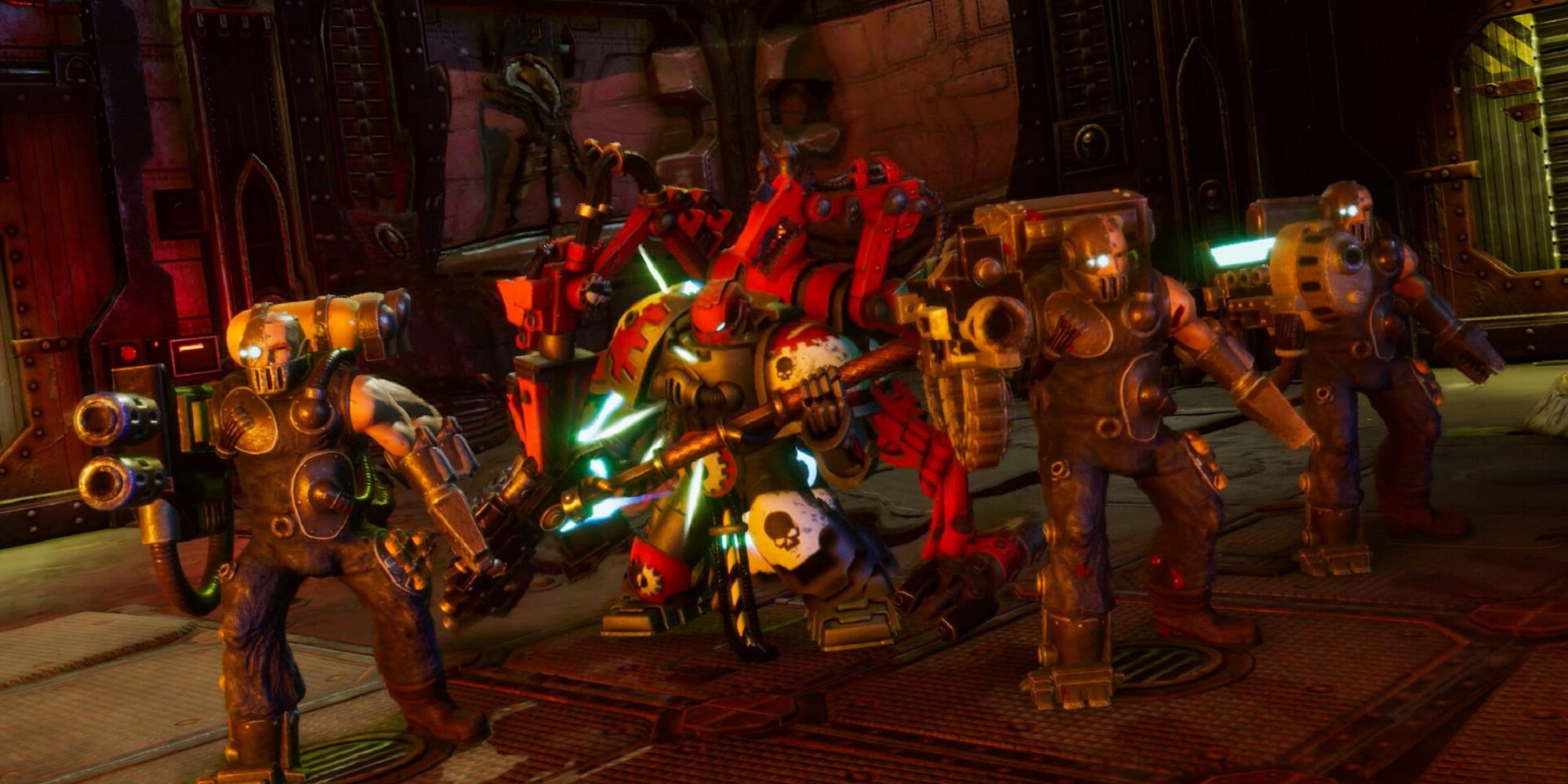 Warhammer Chaos Gate Daemonhunters DLC adds Dreadnoughts and techmarine difficulty spikes