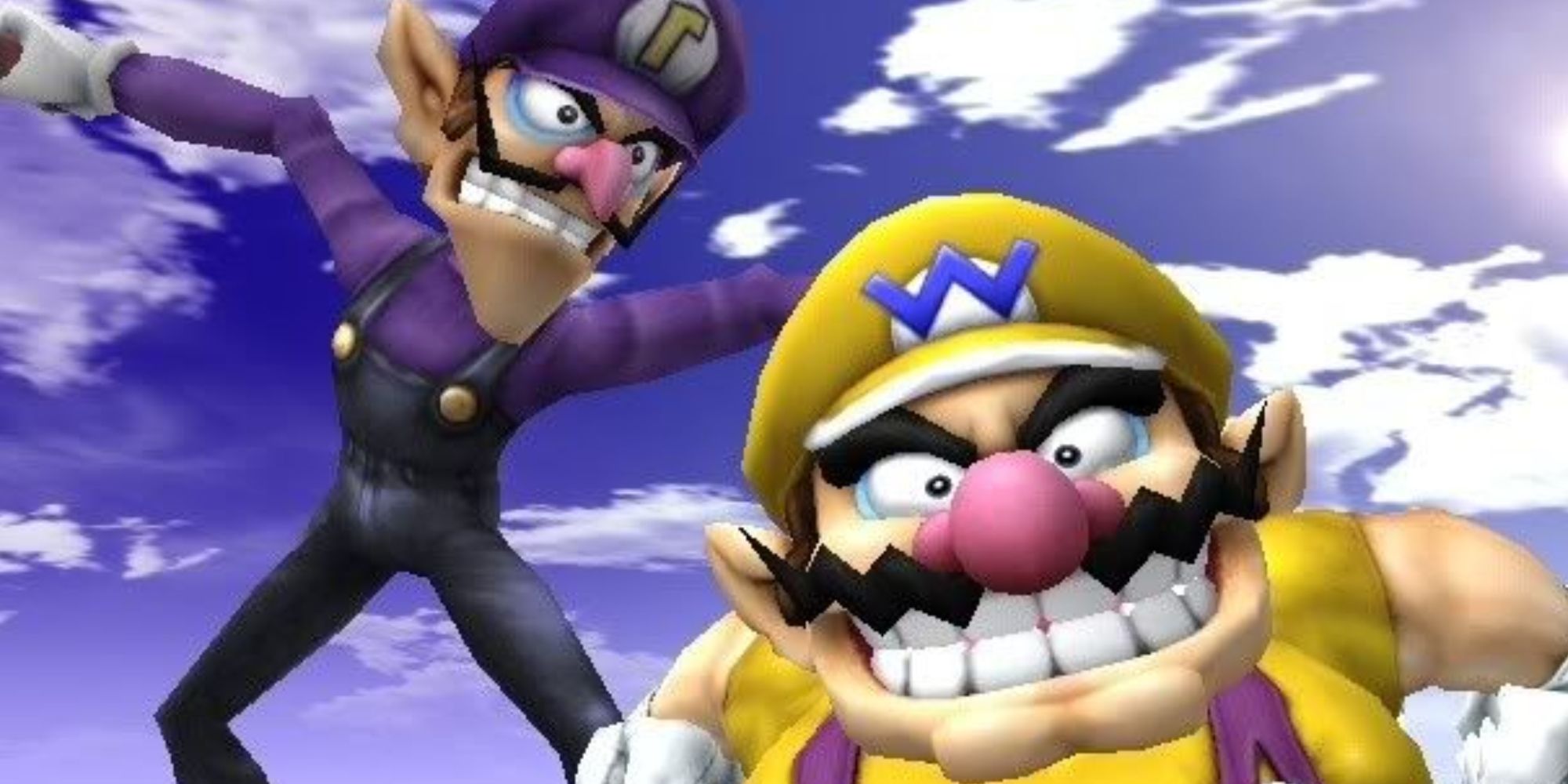 Wario and Waluigi Glaring