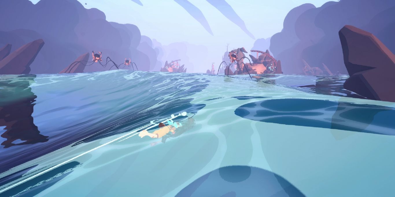 Wavetale Striders In Water