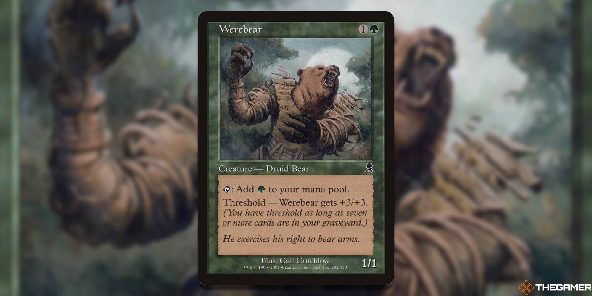 Werebear - MTG Flavor Text