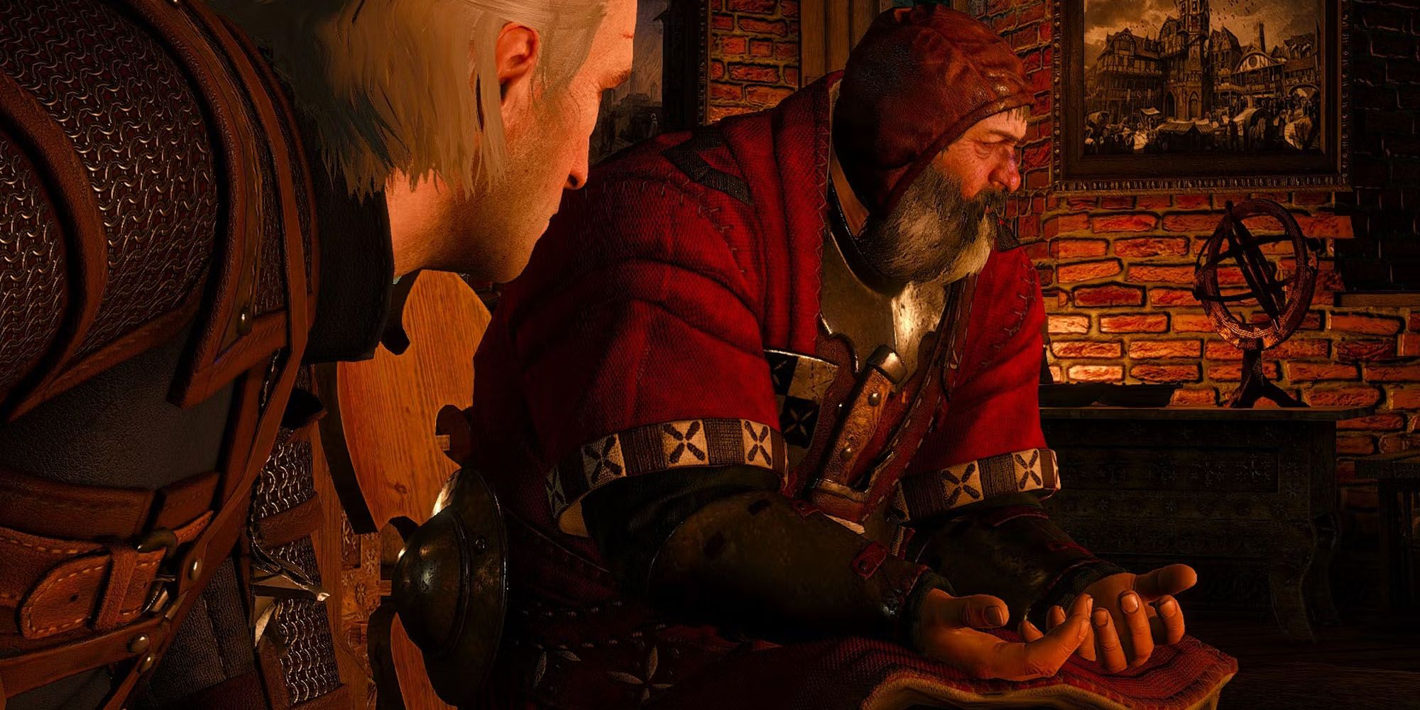 Witcher 3 Bloody Baron and Geralt