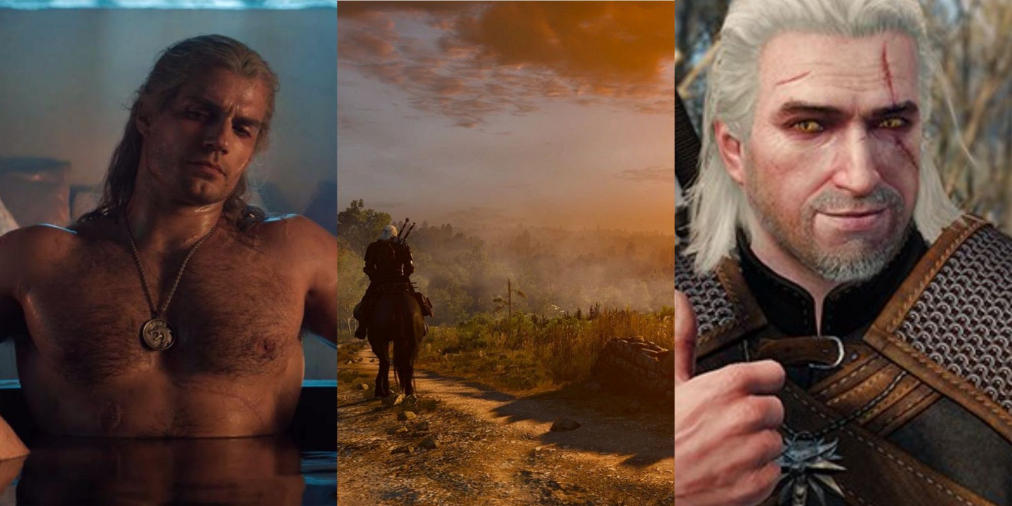 This The Witcher 3 mod replaces Geralt's face with Henry Cavill's