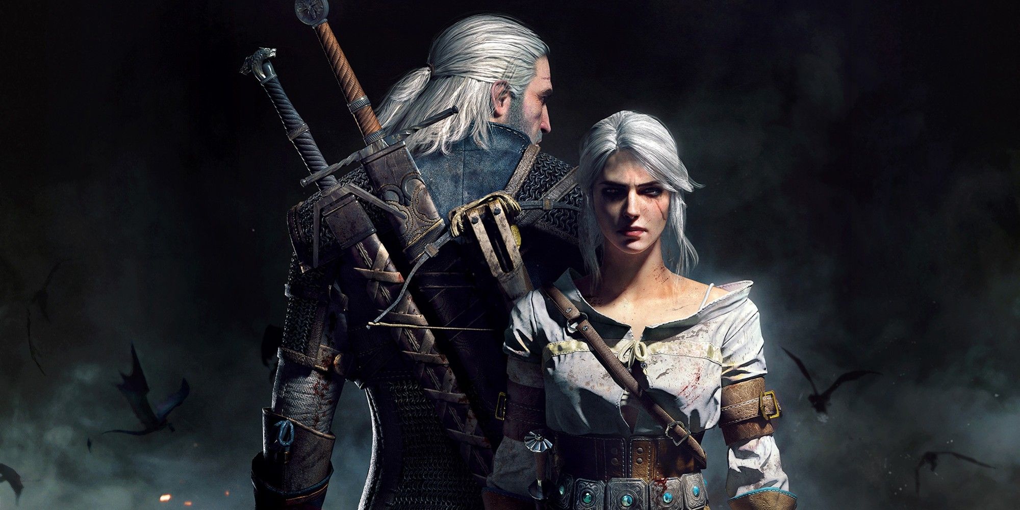 geralt and ciri in the witcher 3