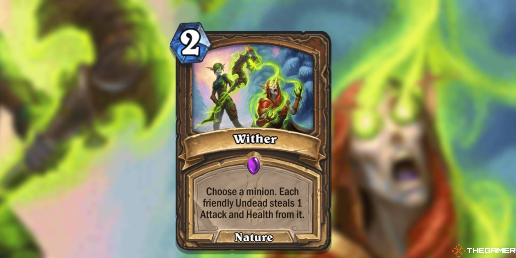 Wither Hearthstone March of the Lich King