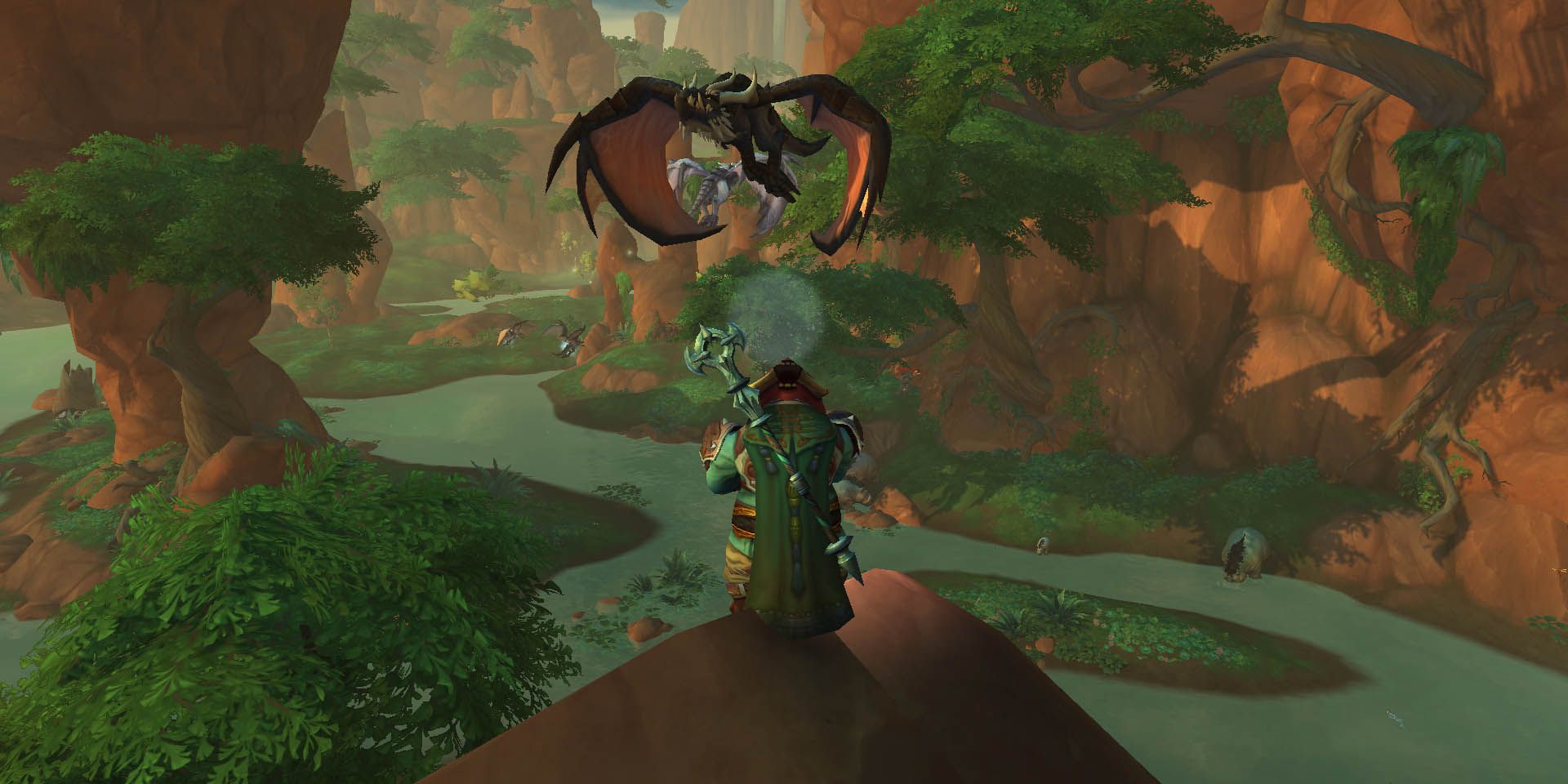 World Of Warcraft: taking a picture of a proto-dragon
