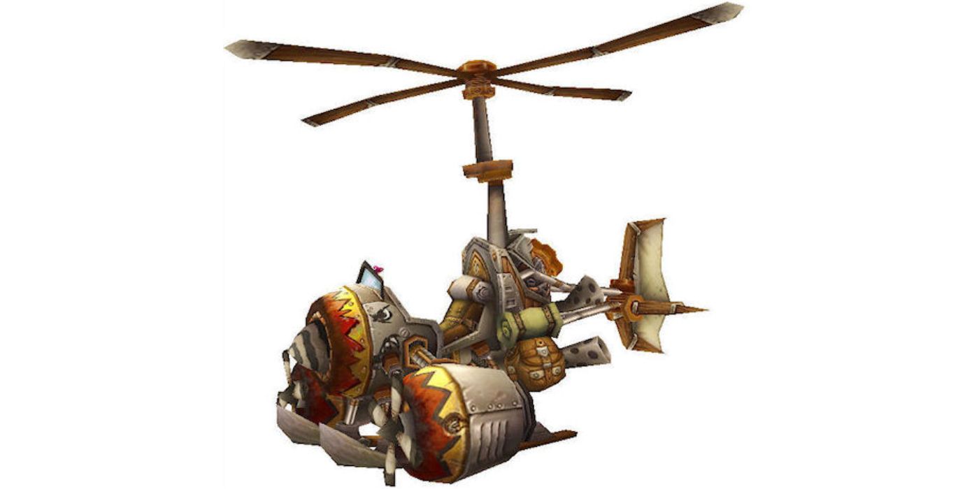 Wow Mounts Turbo Charged flying machine