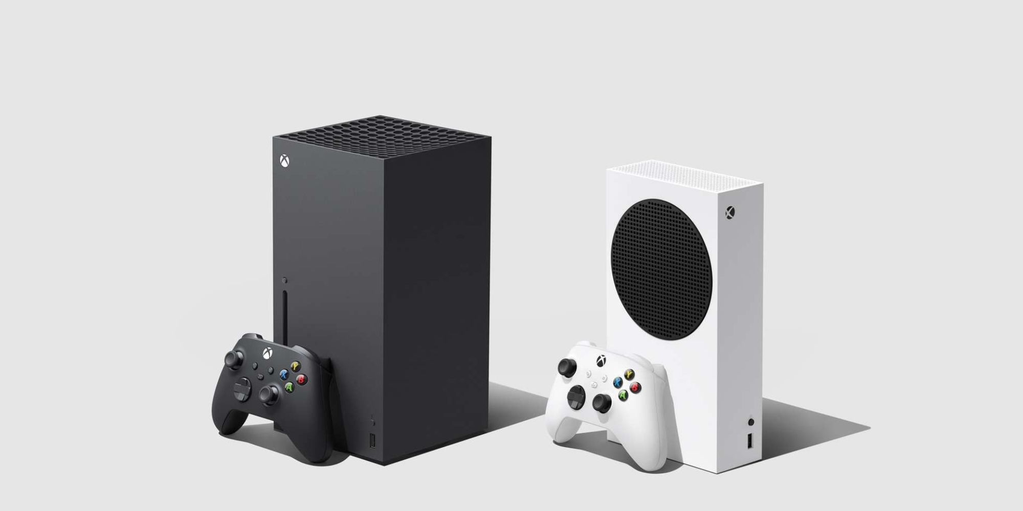 Xbox Series X and S side by side