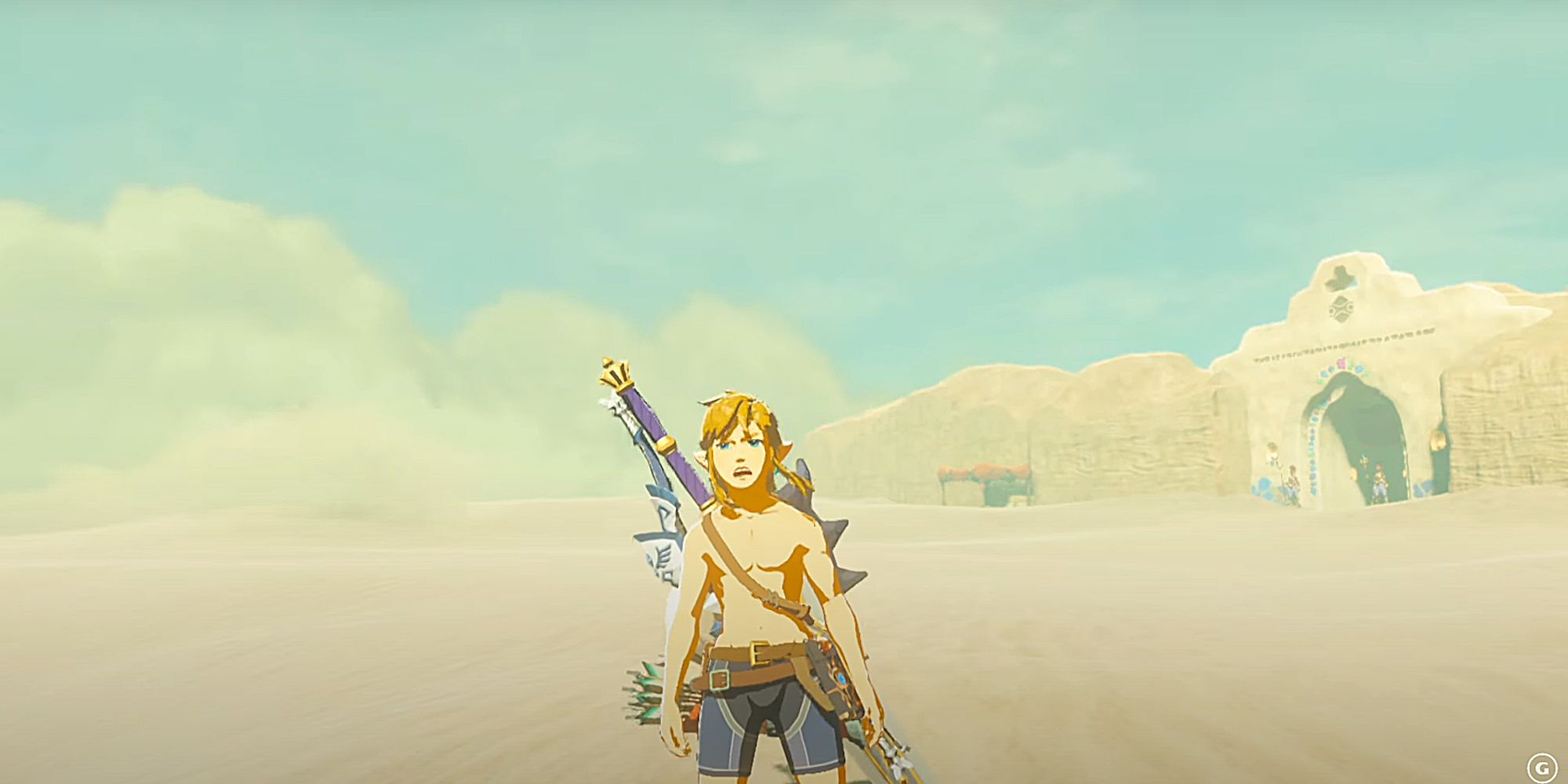 Zelda Breath of the Wild Desert