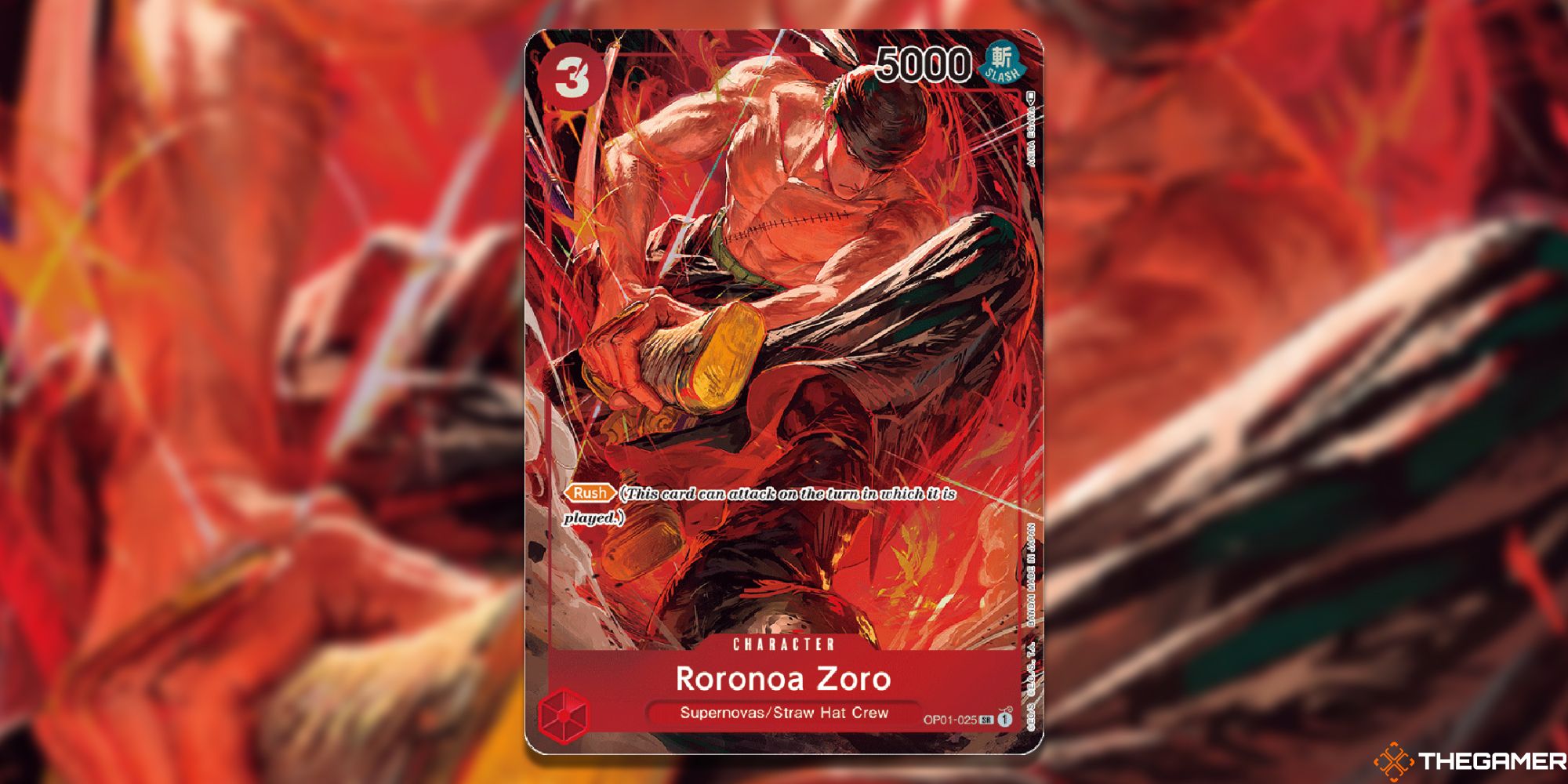 roronoa zoro parallel art one piece card game