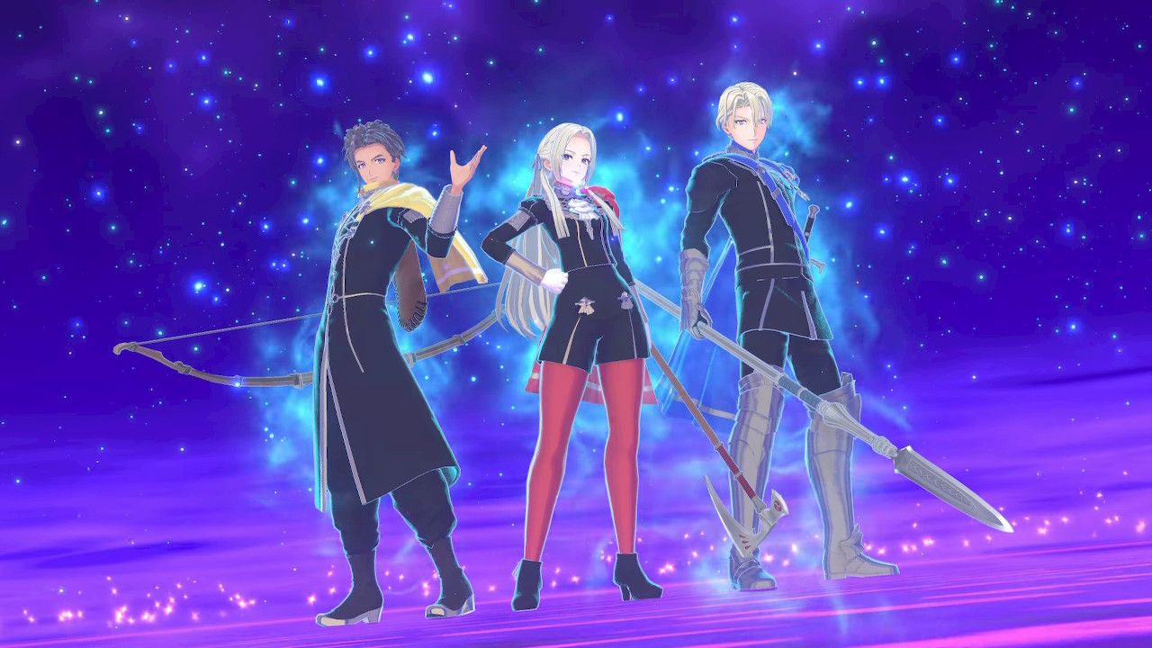 Claude, Edelgard, and Dimitri Are Summoned First Time