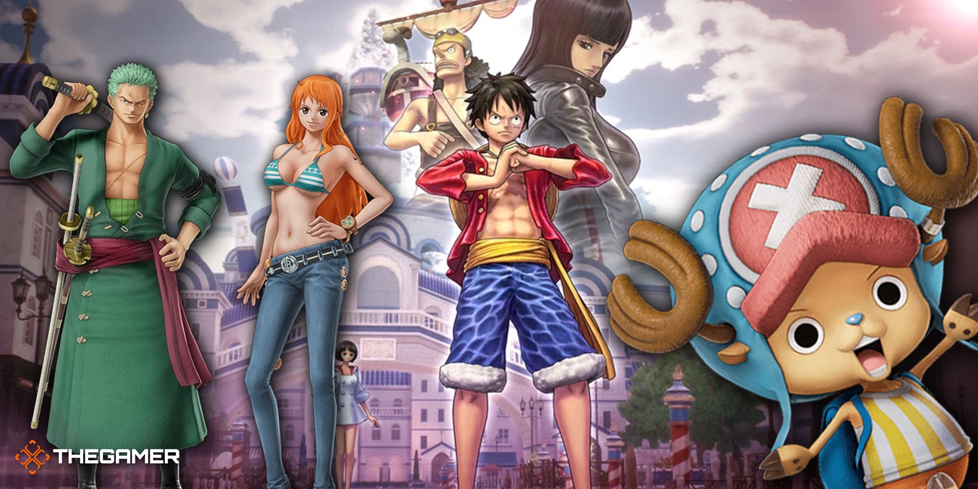 Game art from One Piece Odyssey.