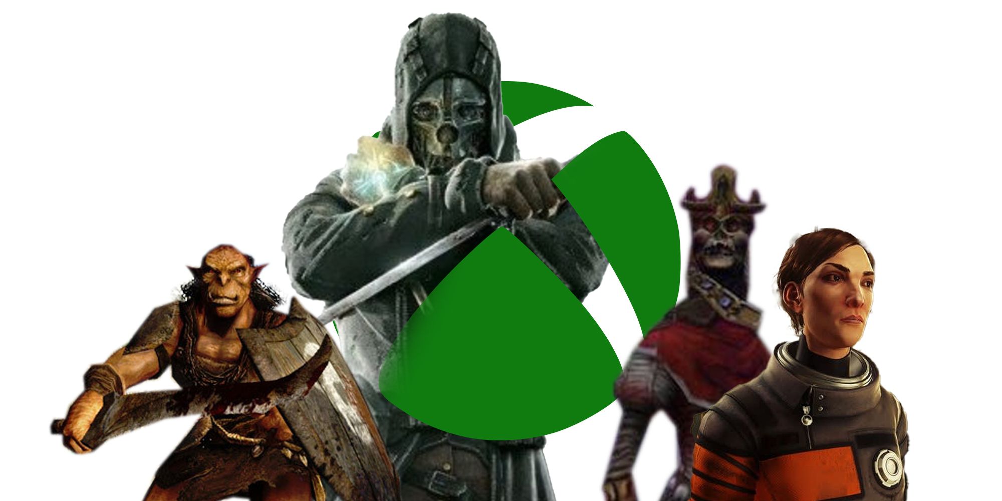 Arkane characters with an Xbox logo