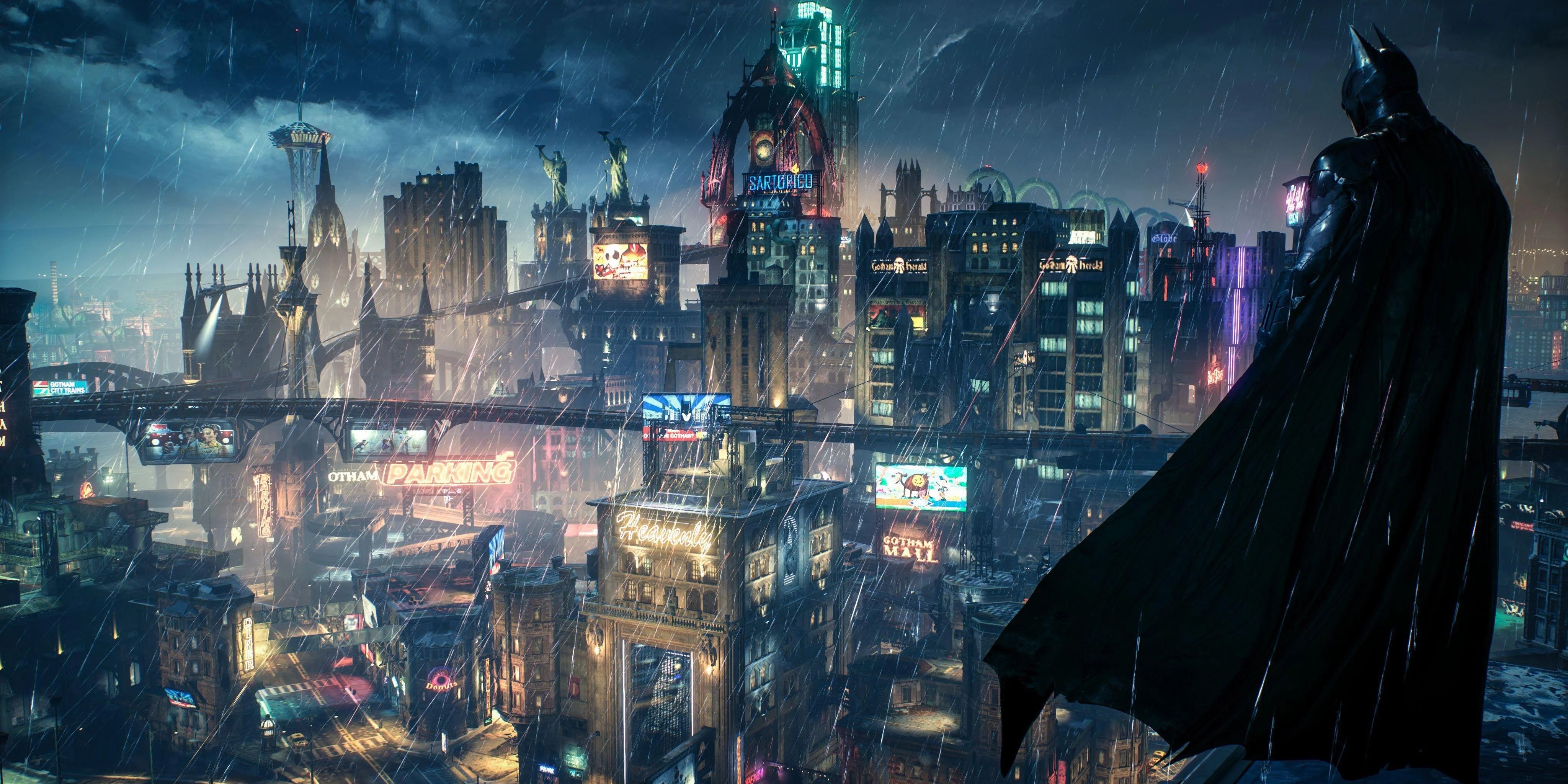 Batman in Gotham City