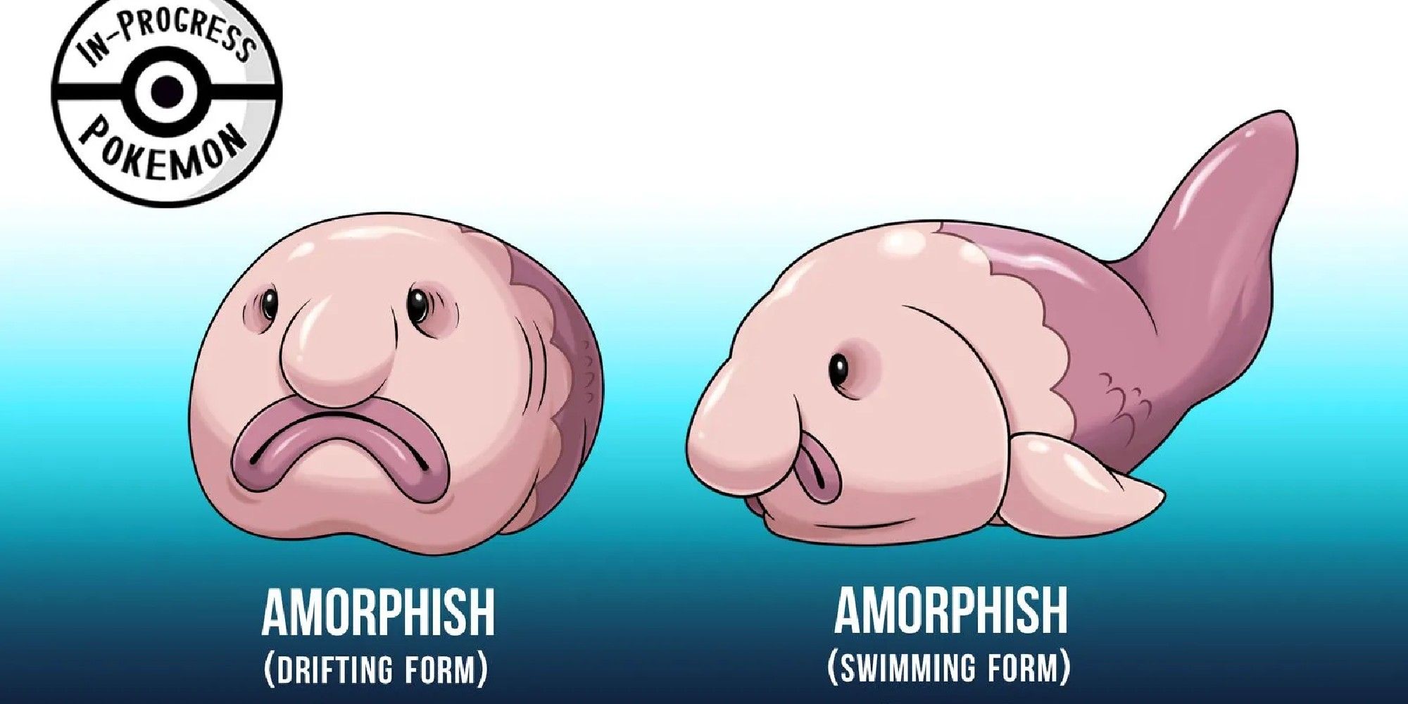 Blobfish Fakemon By InProgressPokemon