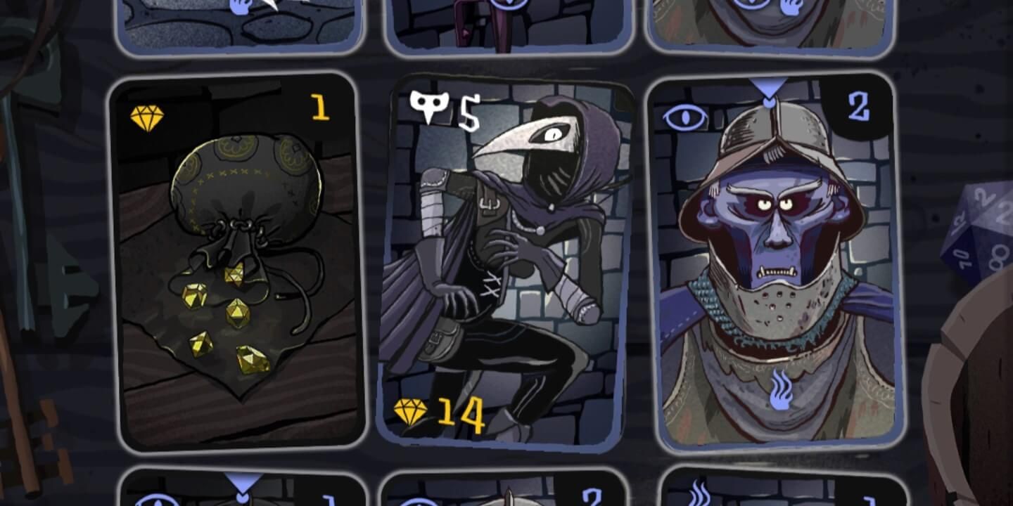 Card Thief gameplay Thief card trapped by guard