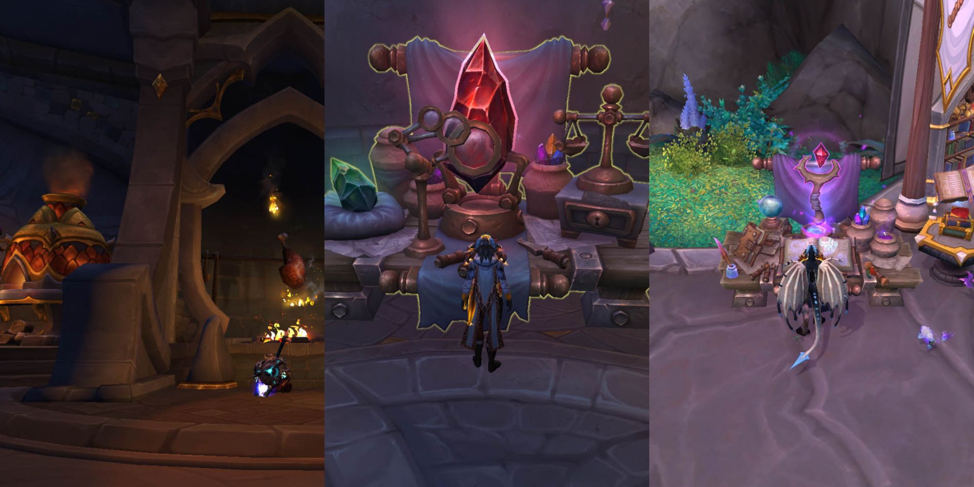 Wow feature image featuring cooking, jewelcrafting, and enchanting