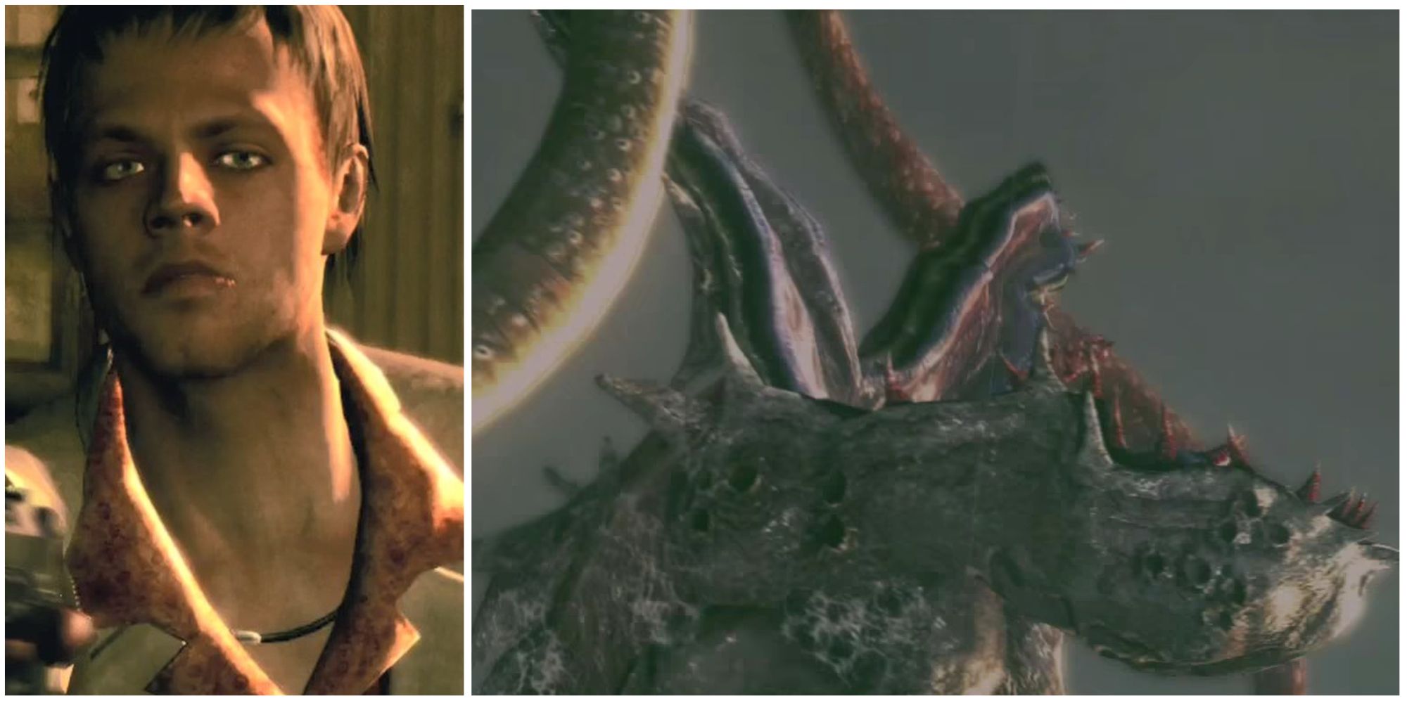 Resident Evil 5: Irvings Human And Transformed Forms