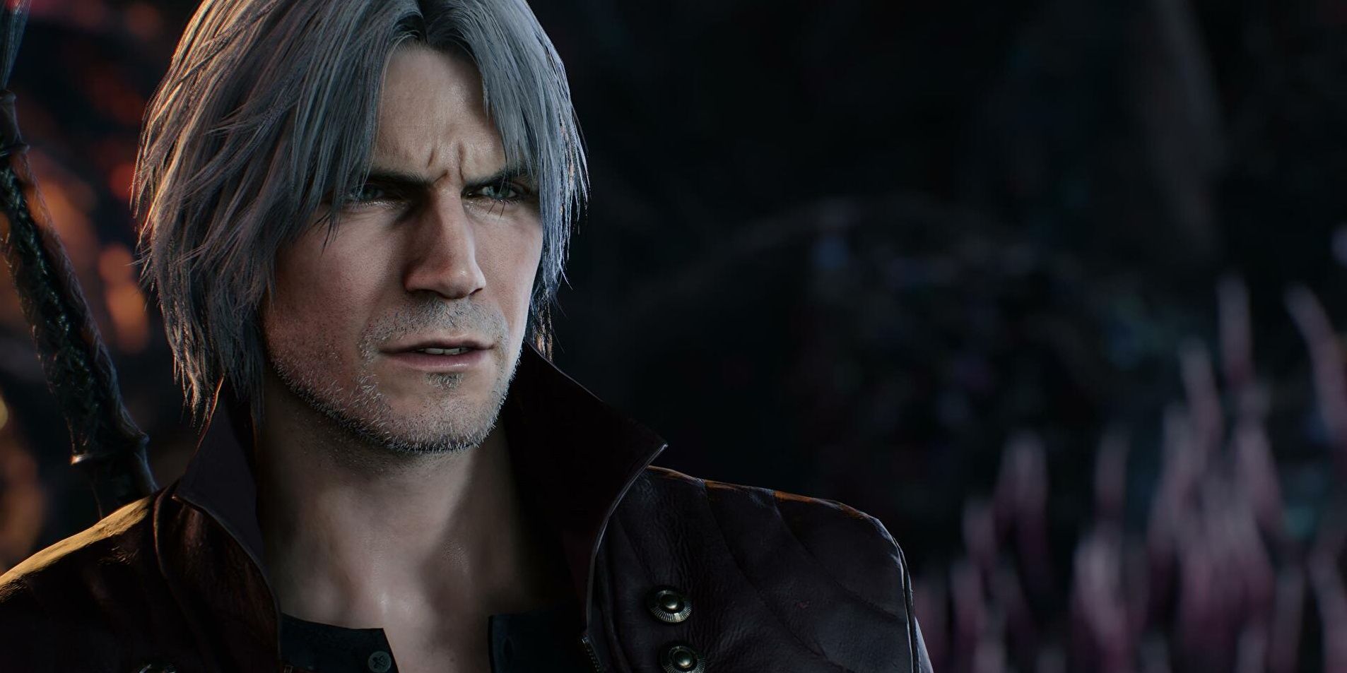 Dante observes in Devil May Cry 5