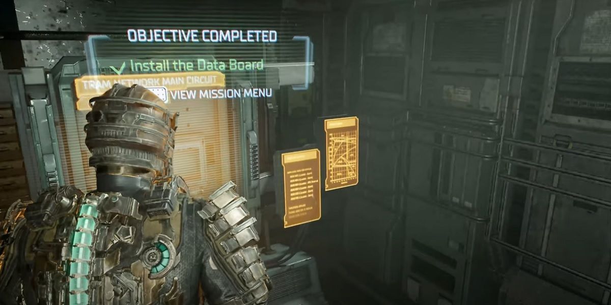 Dead Space 008 Isaac Reinstalls Data Board