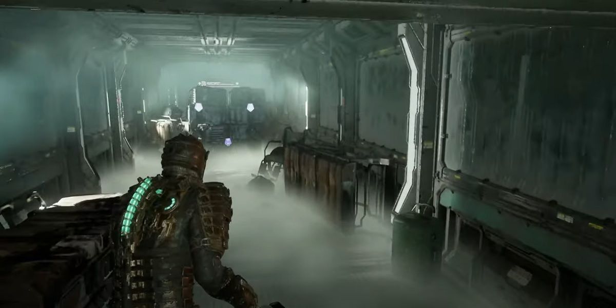 Dead Space 013 Past The Pulse Rifle Smoking Corridor