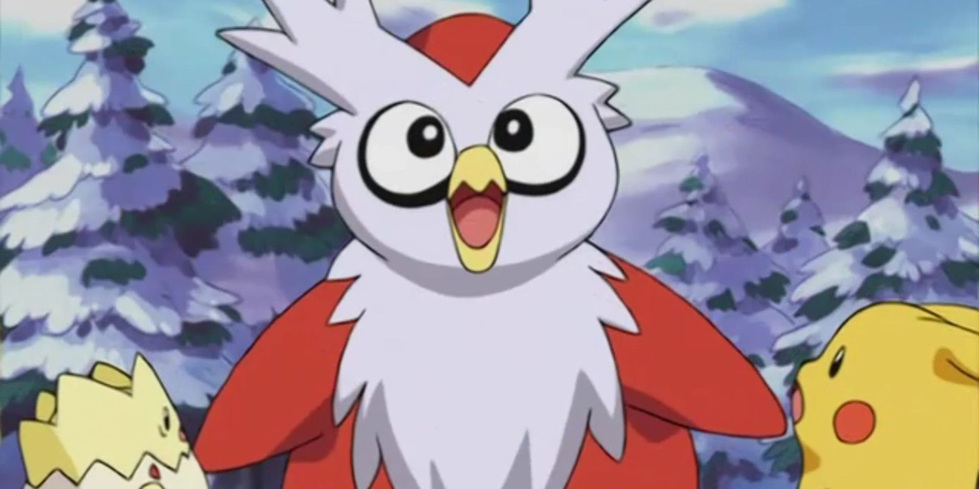 Delibird در برف