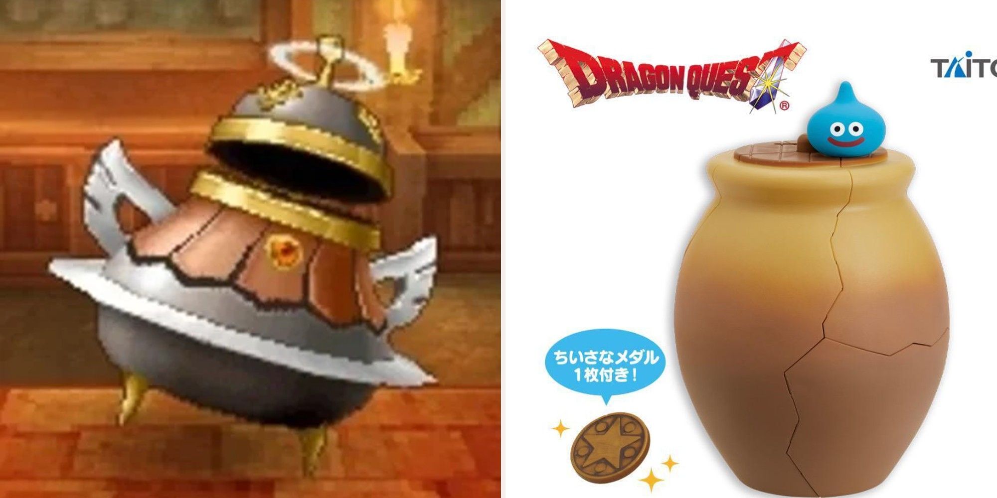 Dragon Quest  Krak Pot and piggy bank pot