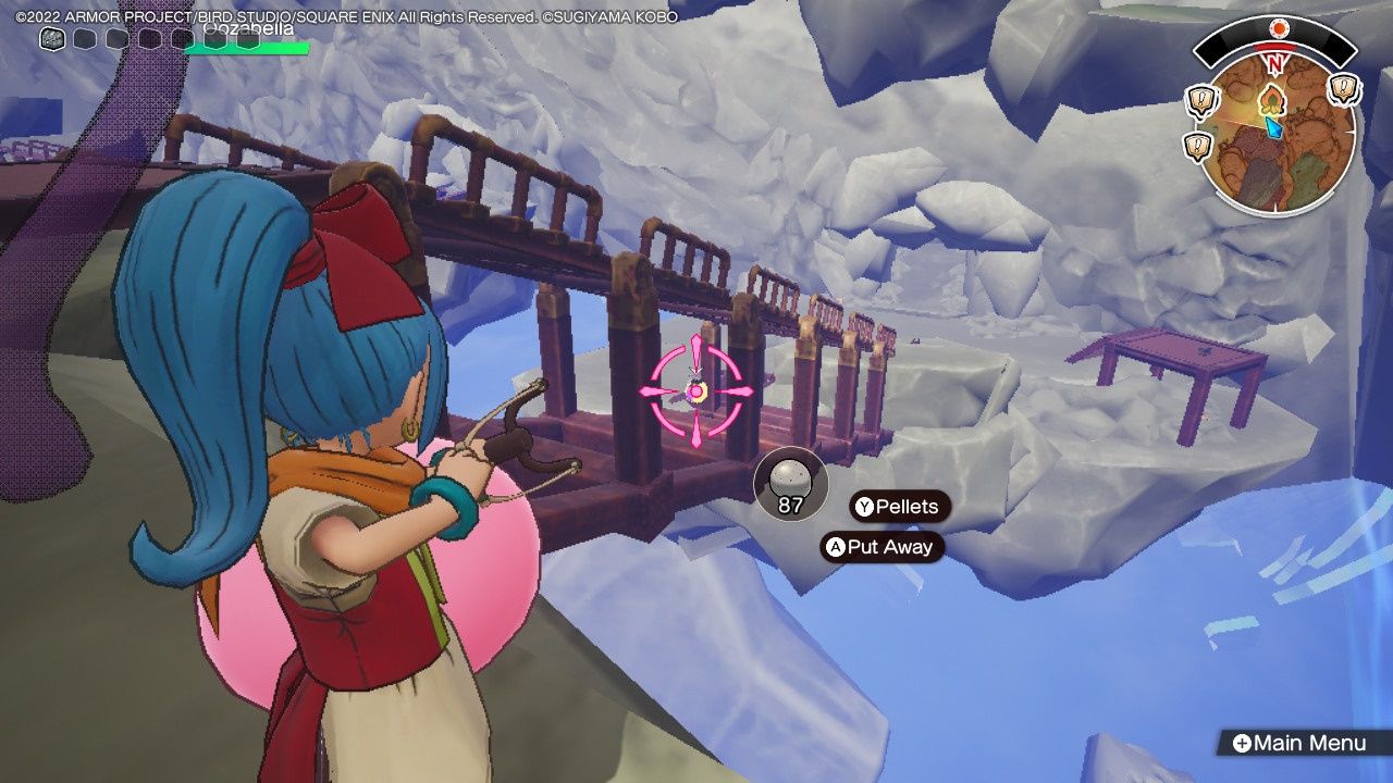 Dragon Quest Treasures, Balloons In Maneland, Balloon Under Bridge In The Hallowhead Cavern
