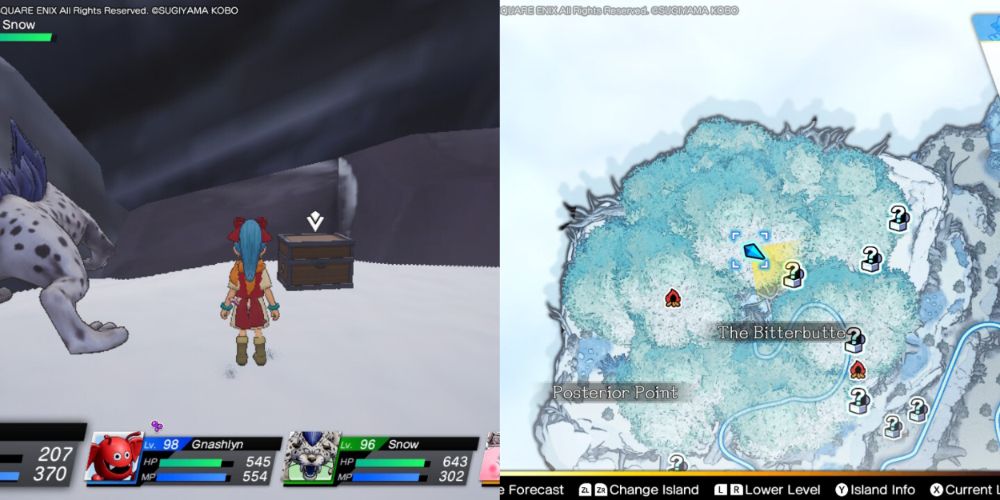 Where To Find Every Hinterquarters Chest In Dragon Quest Treasures