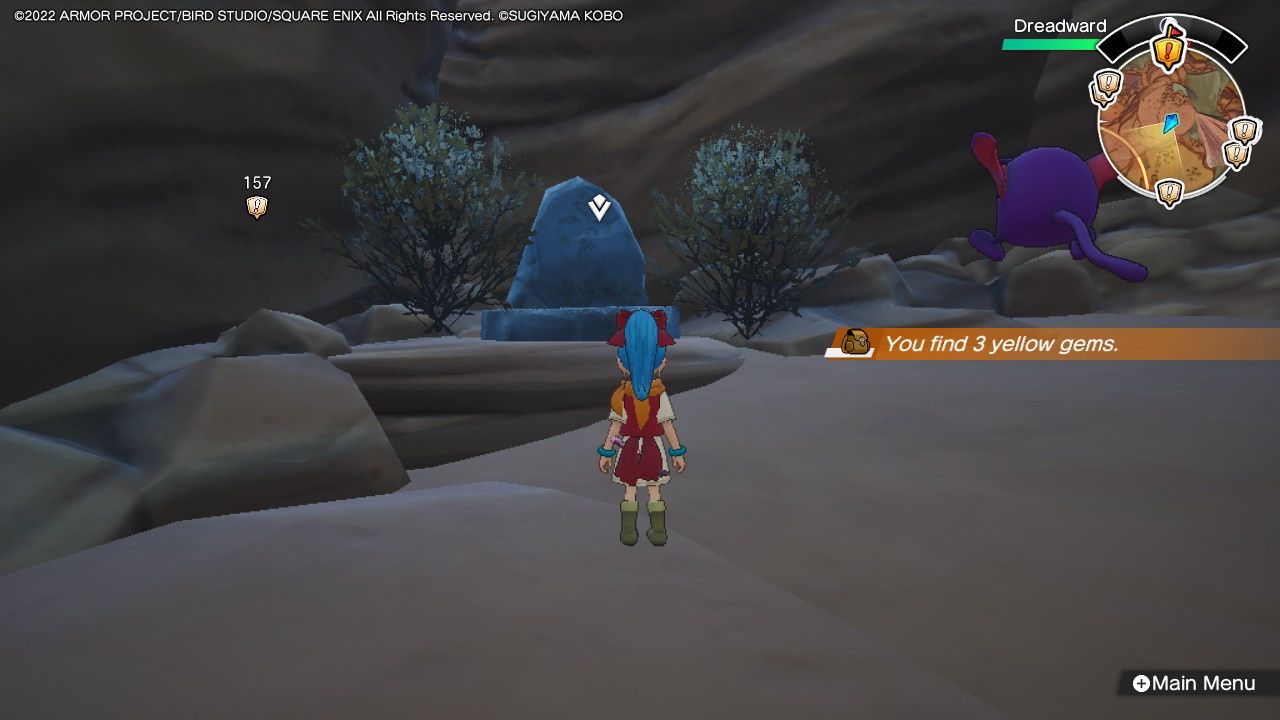 Dragon Quest Treasures, Princess Anemone Quest, Monument In The Maneland Cave