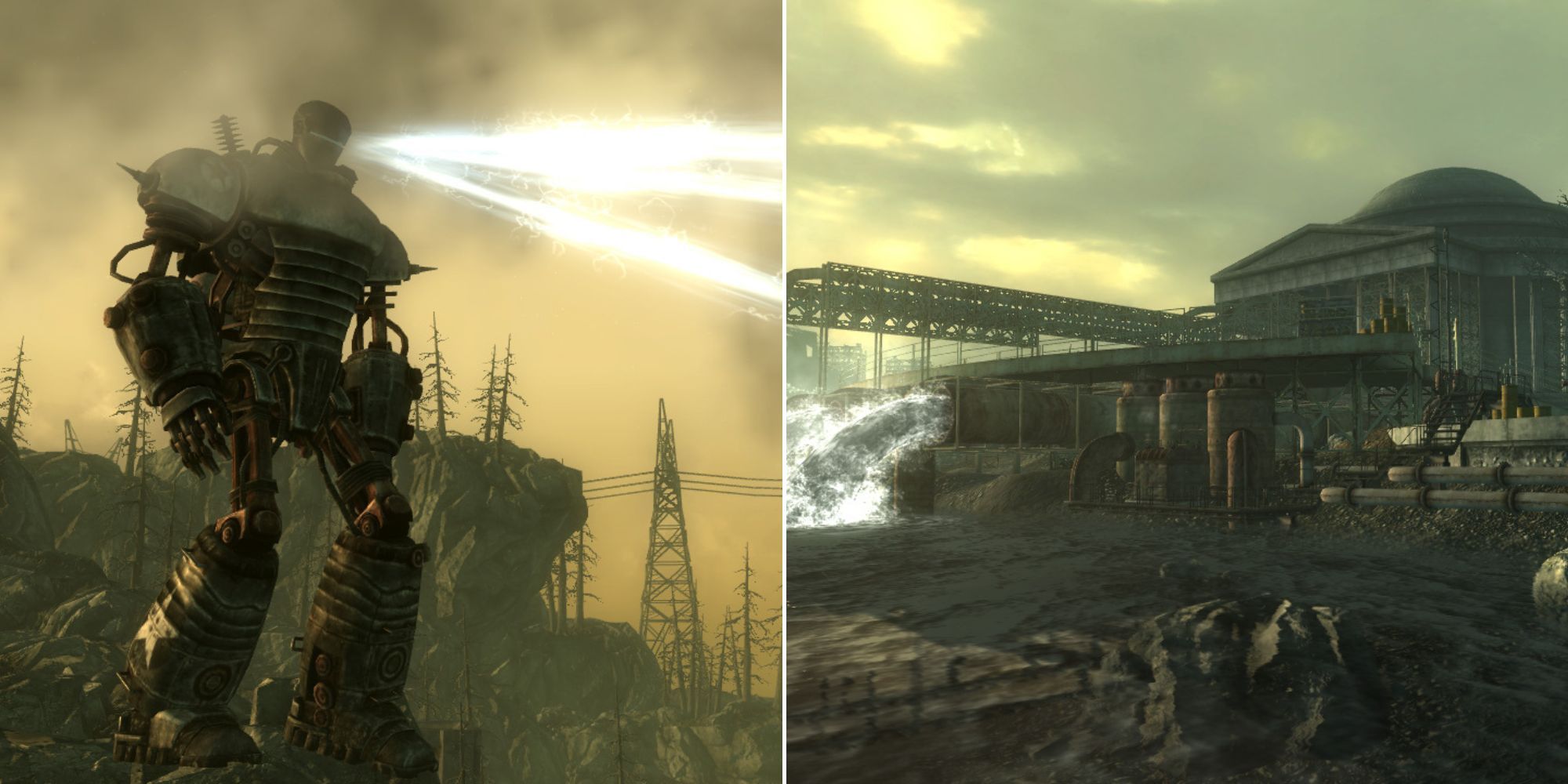 Fallout 3 Broken Steel - Liberty Prime - Jefferson Memorial