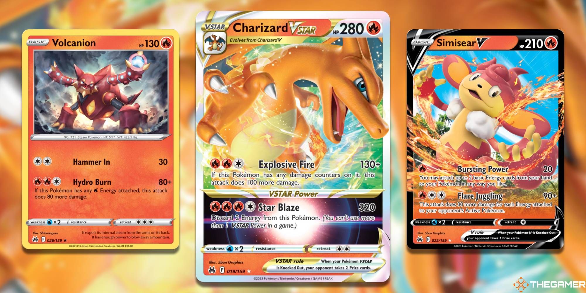 legendary fire pokemon cards