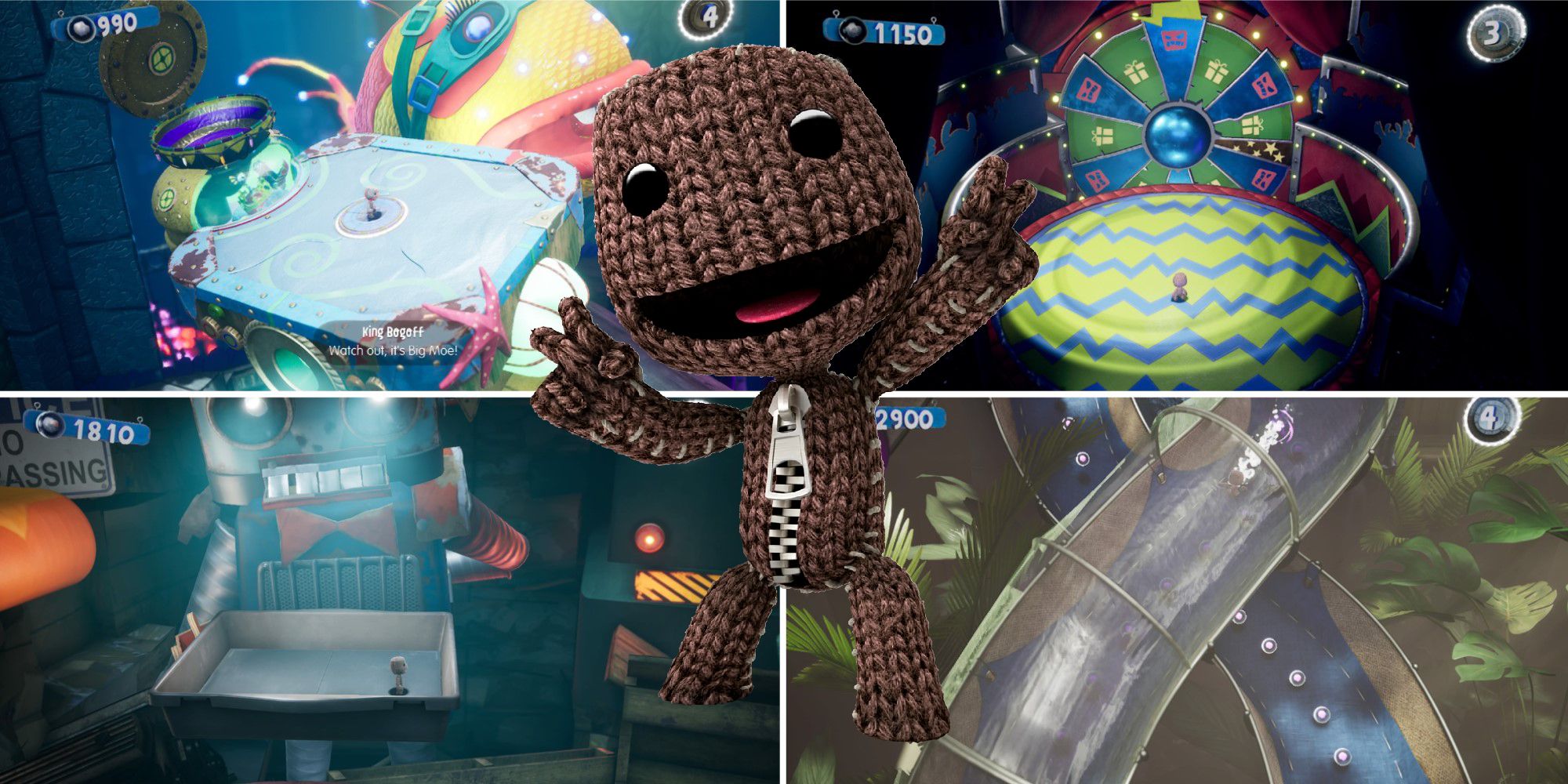 10 Most Creative Levels In Sackboy: A Big Adventure