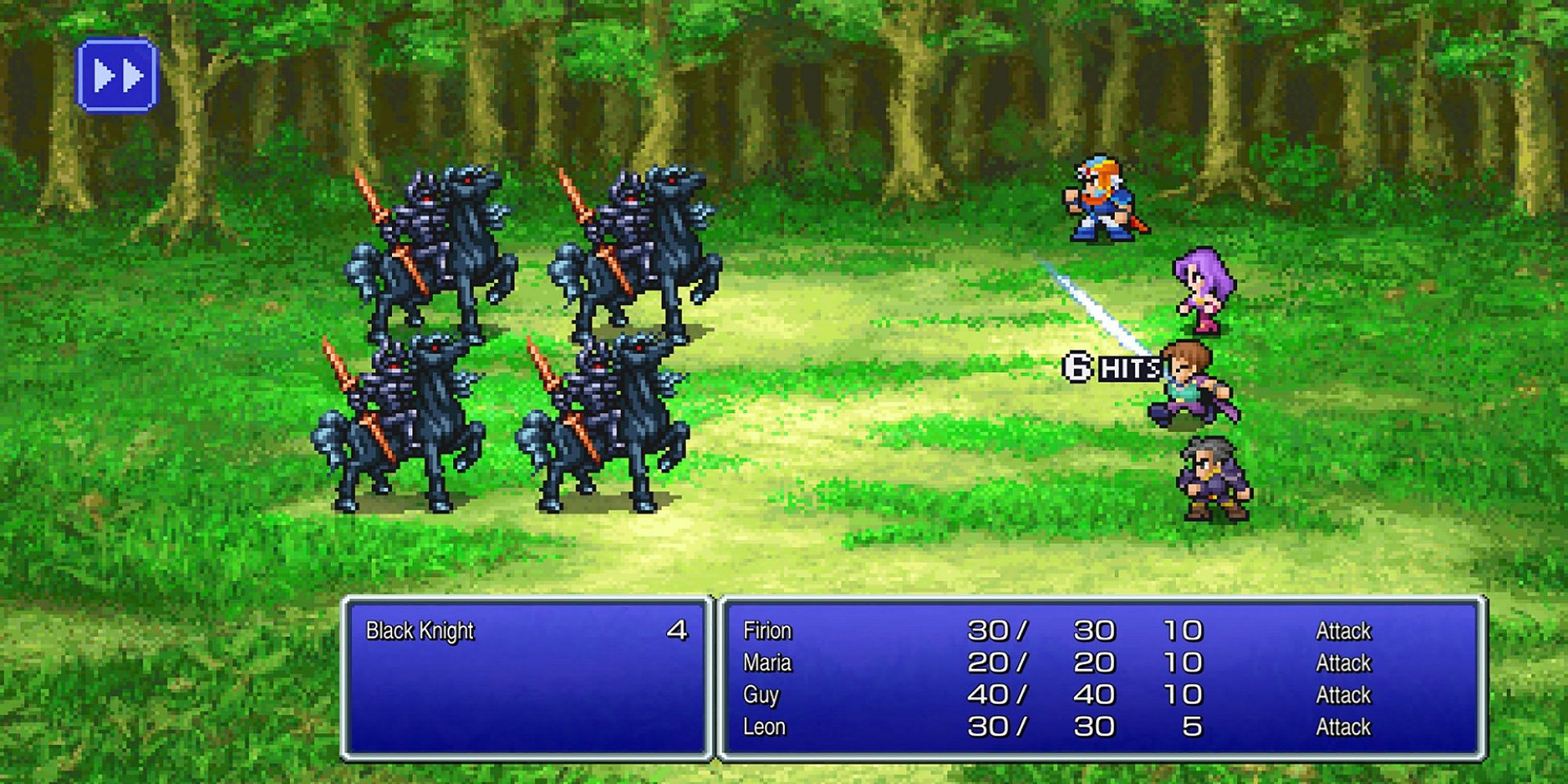 Final Fantasy 2 Black Knights