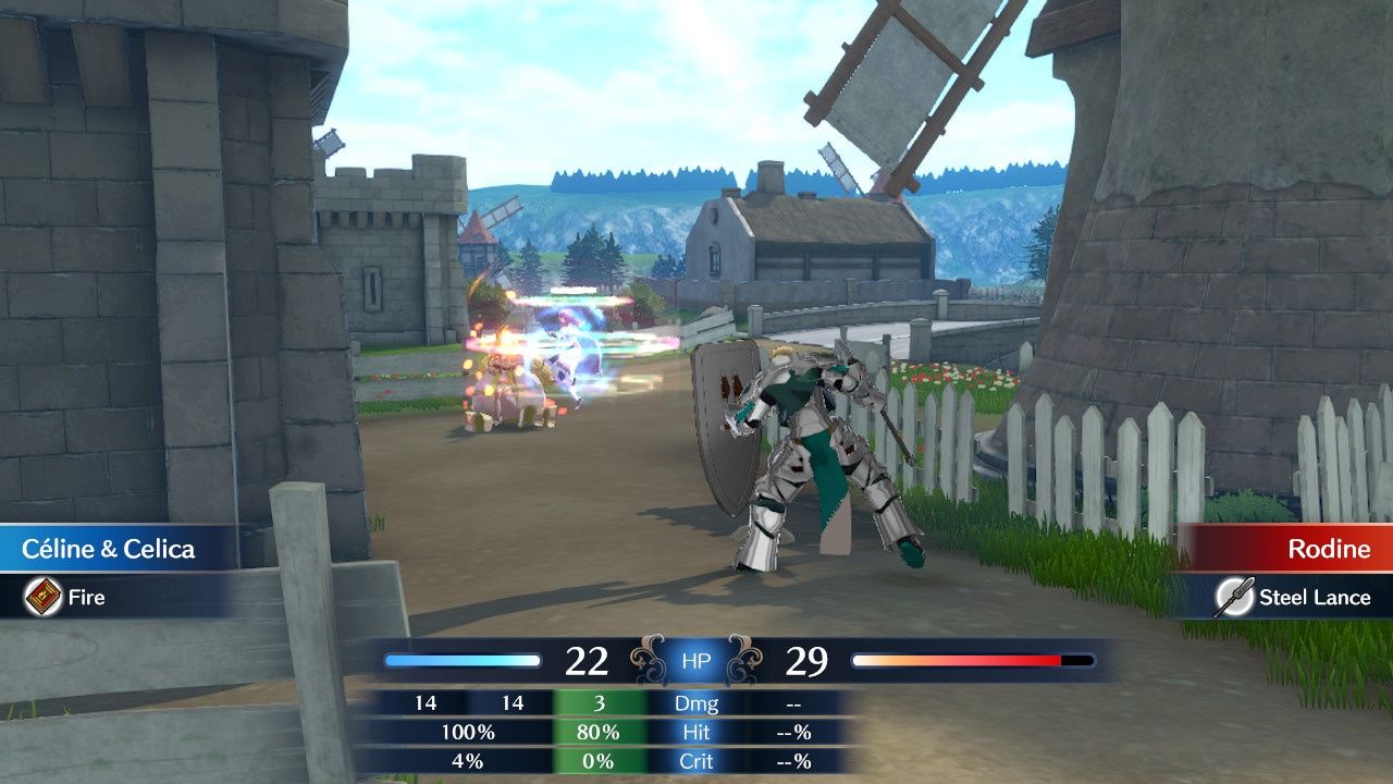 Fire Emblem Engage, Chapter 4, Attacking Rodin With Cecila