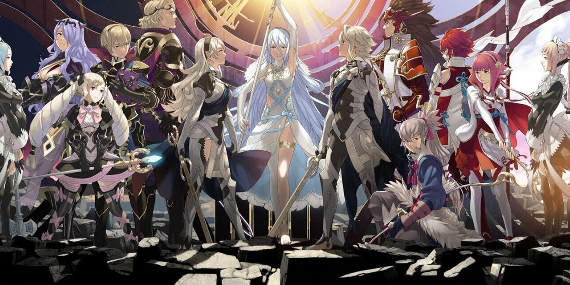Promotional image of the Fates of Fire Emblem