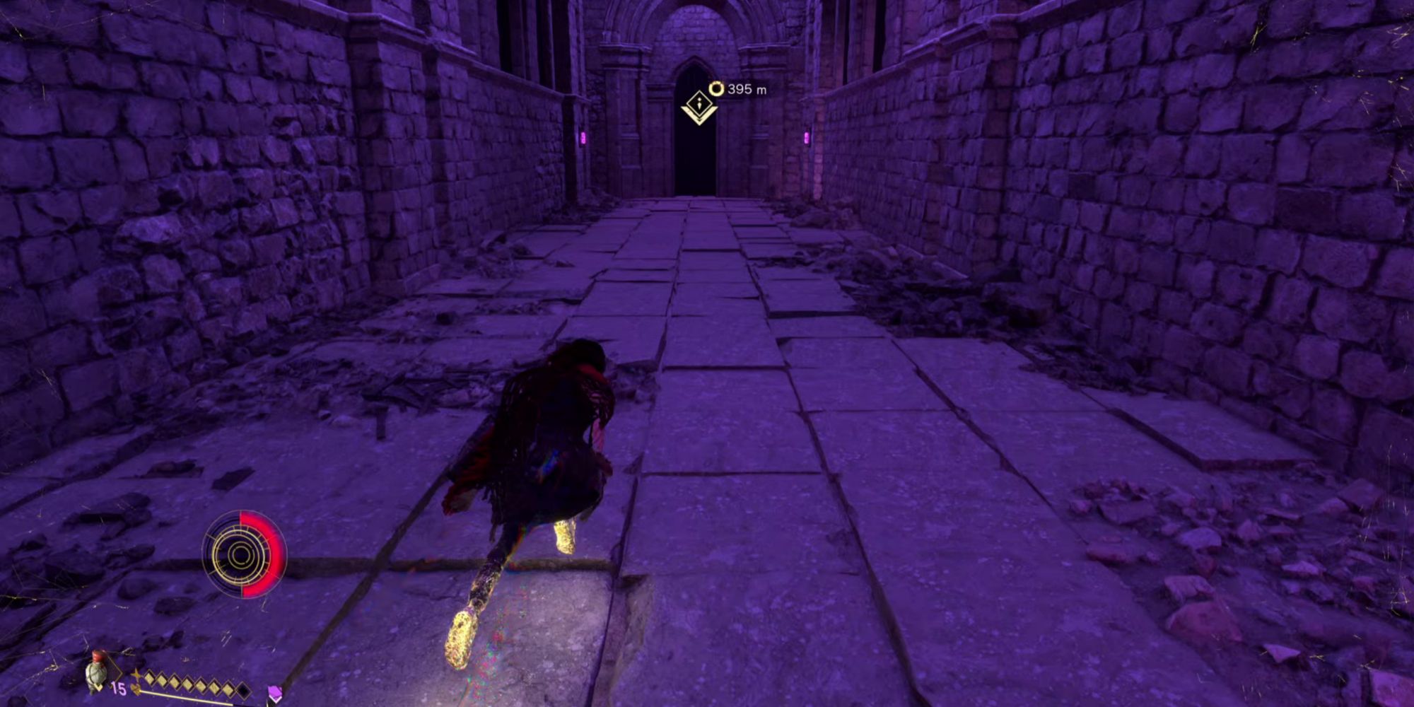 Forspoken Locked Labyrinth Visoria - Purple Corridor
