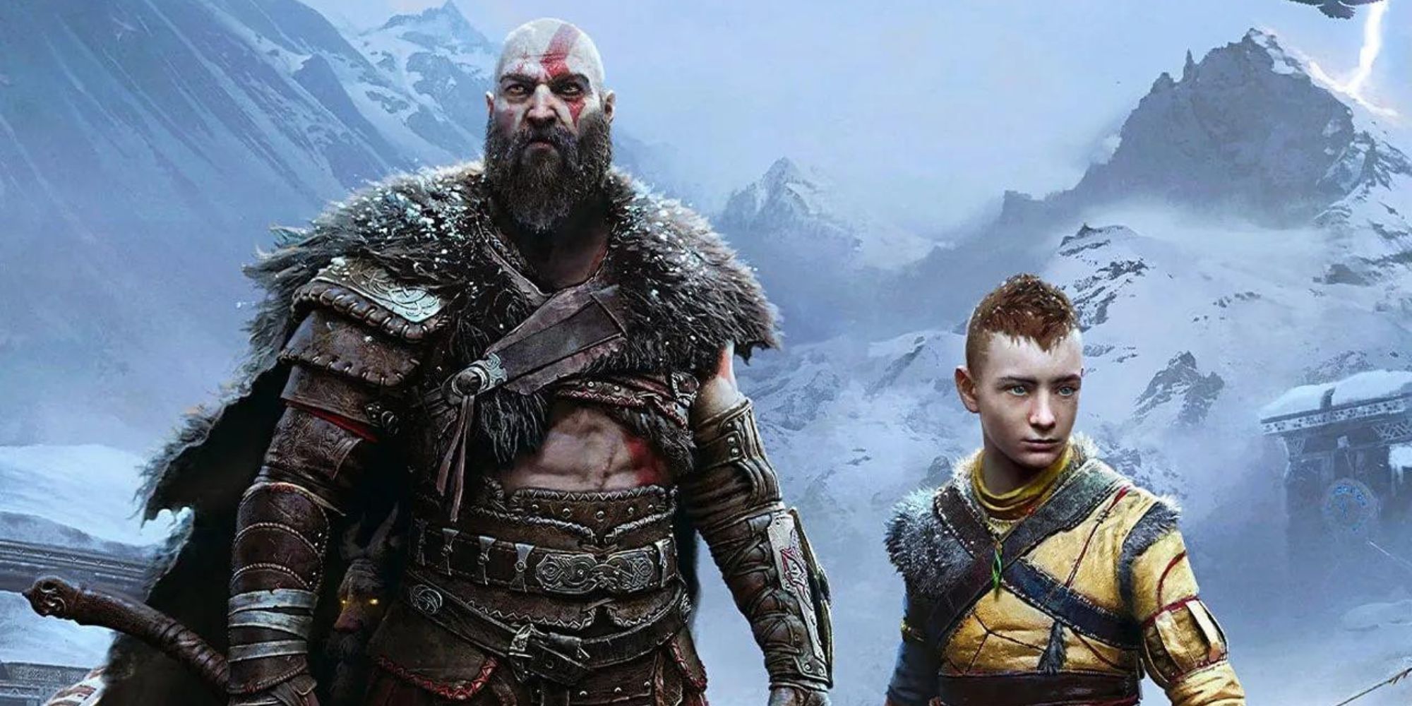 God of War Ragnarok Kratos and Atreus