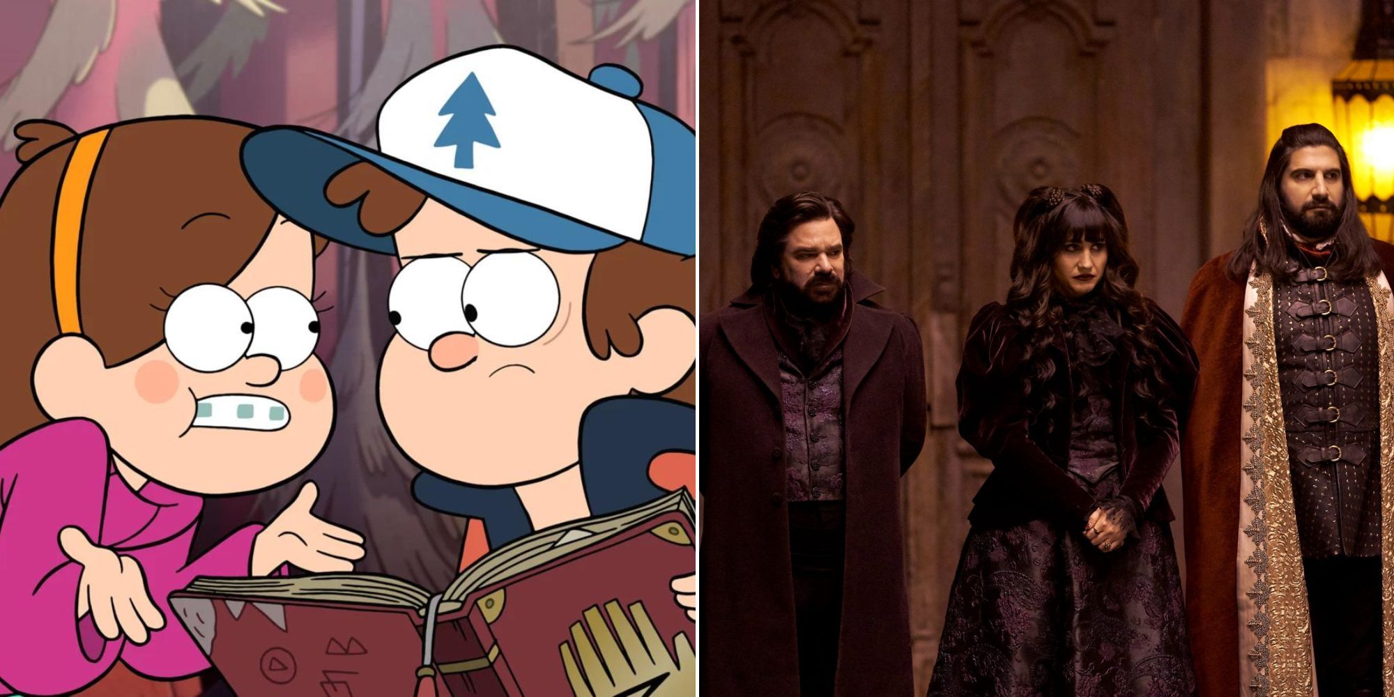 Gravity Falls -  Mabel And Dipper - What We Do In The Shadows - Lazlo Nadja and Nandor