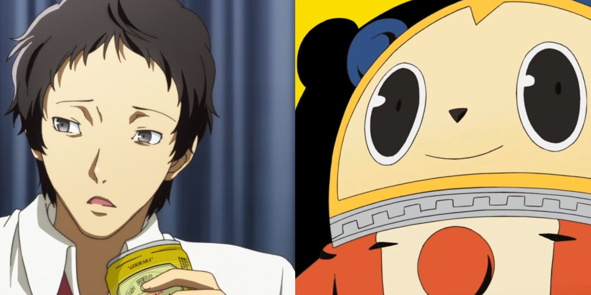 Teddie And Adachi From Persona 4