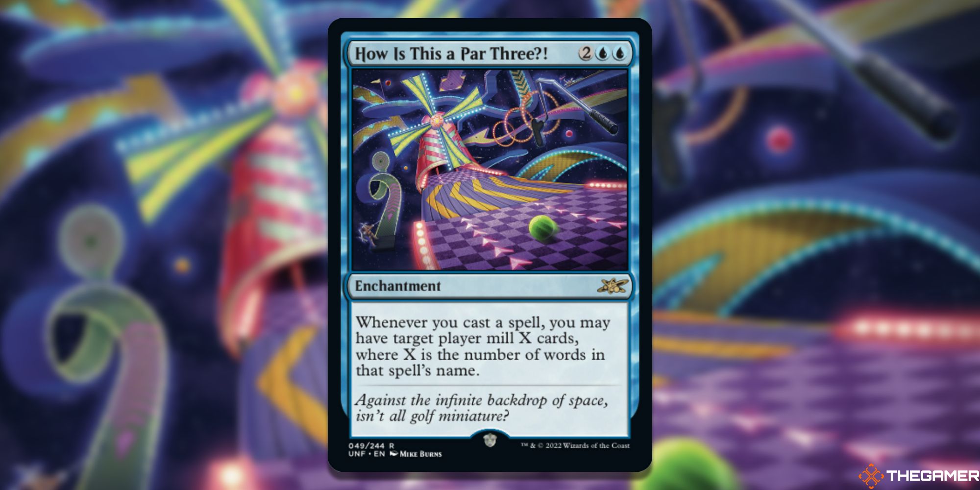 The card How is this a Par Three from Magic: the Gathering.