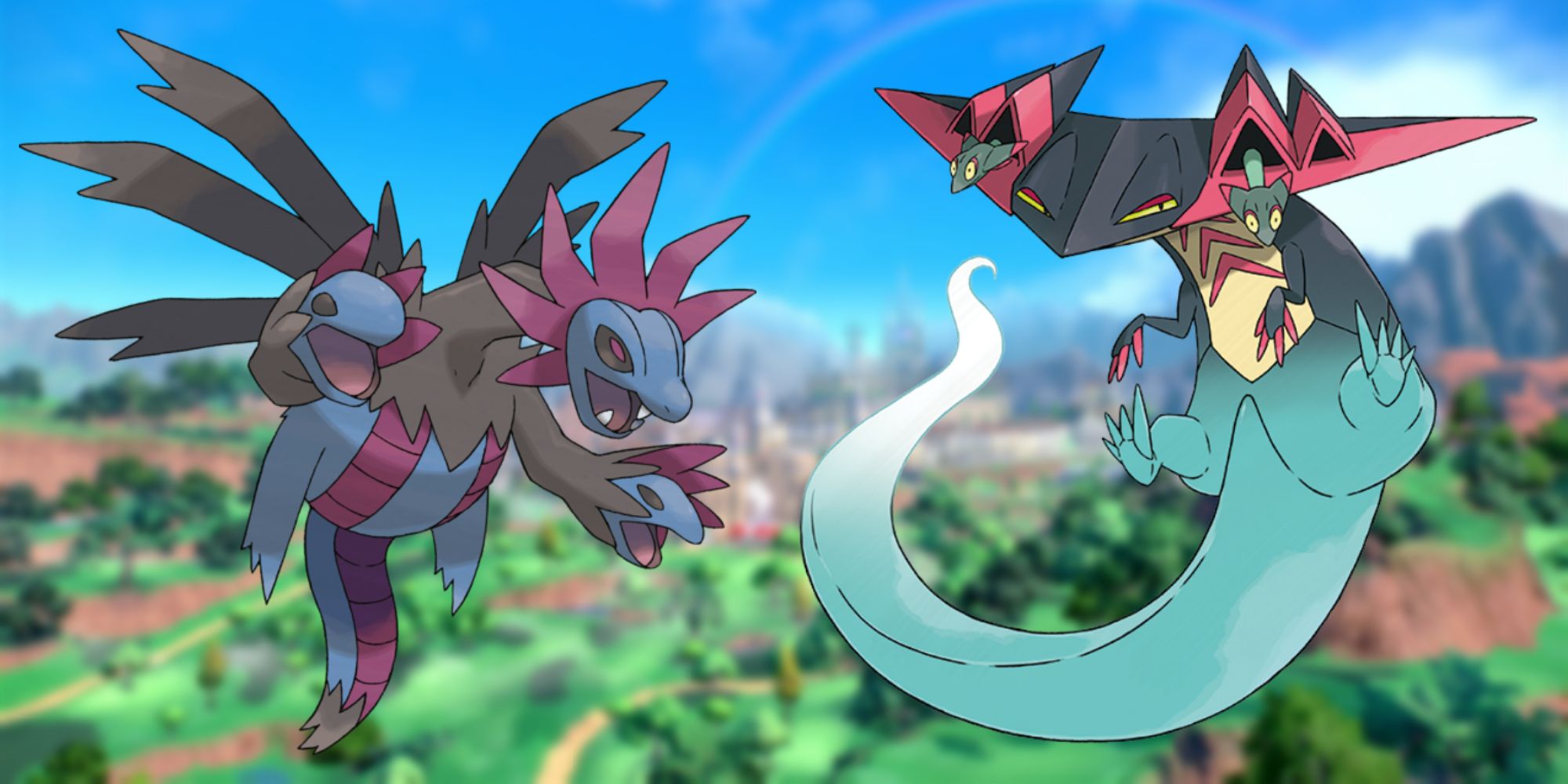 Hydreigon and Dragapult