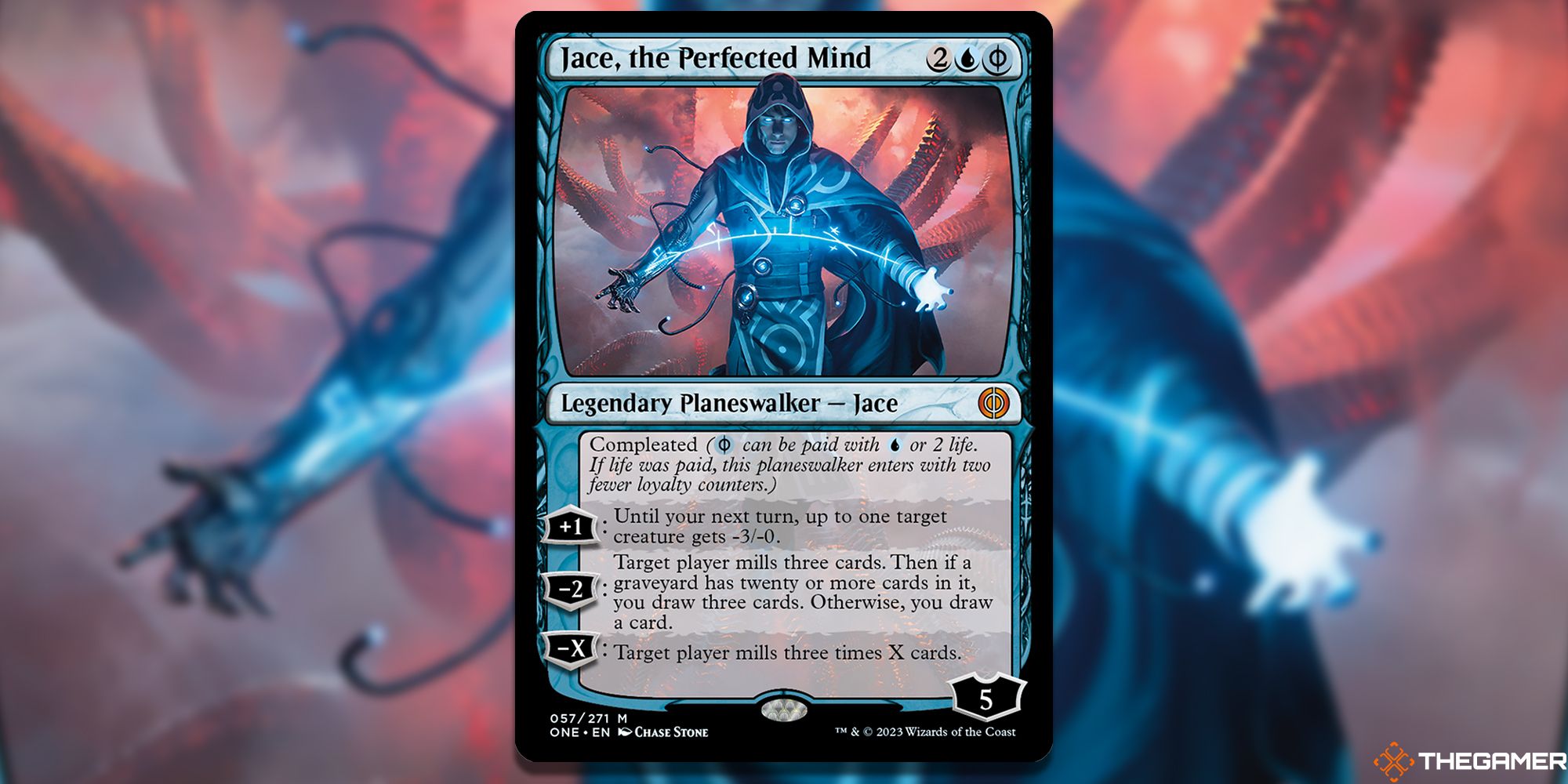 Magic: The Gathering - Jace, The Perfected Mind card
