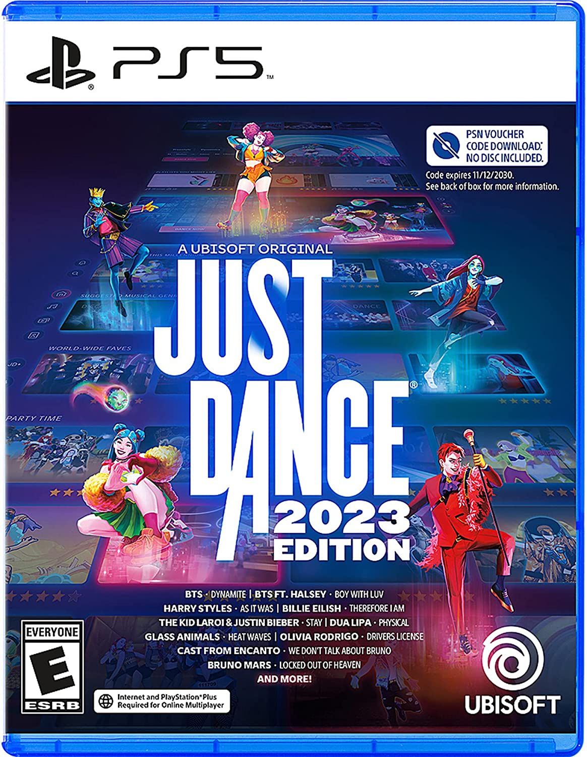 Just Dance 2023 Edition case for PS5.
