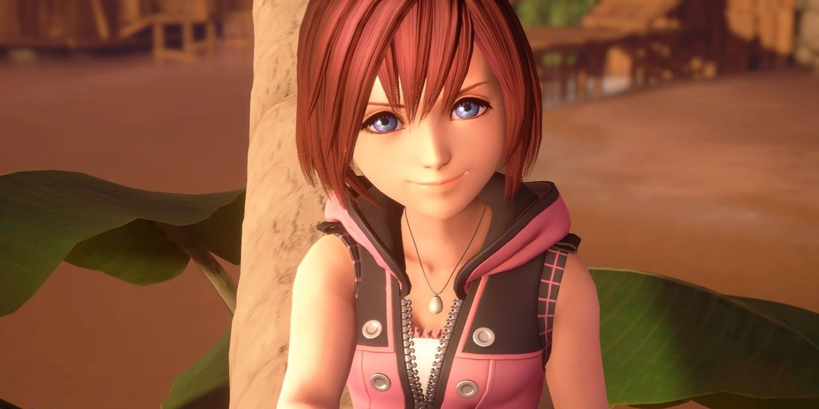 Kairi From Kingdom Hearts Smiling