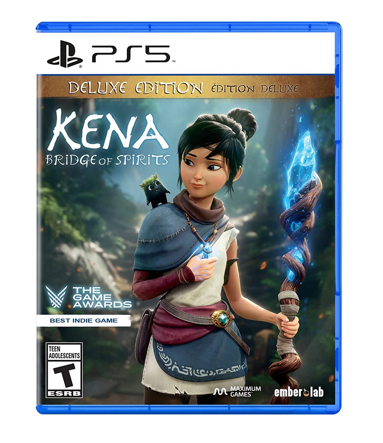 Kena Bridge of Spirits - Deluxe Edition PS5 case