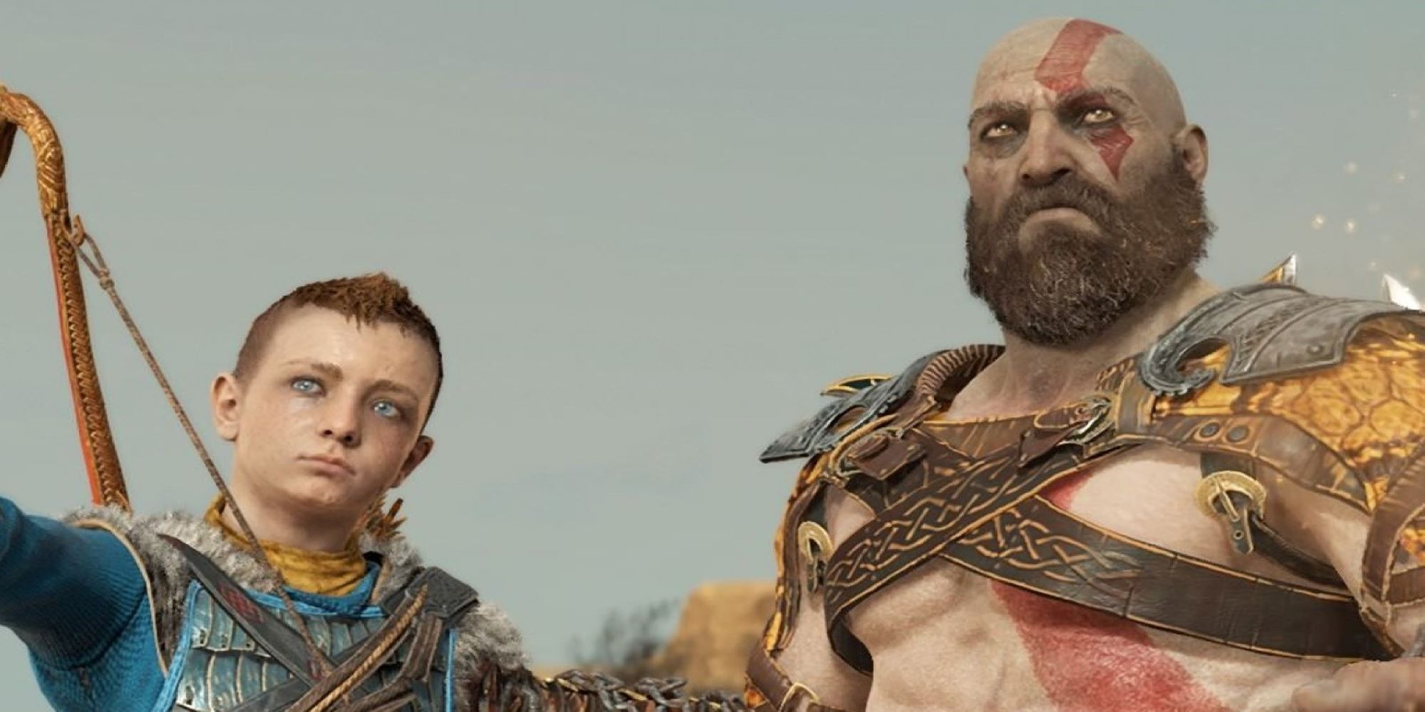 Kratos and Atreus from God of War Ragnarok